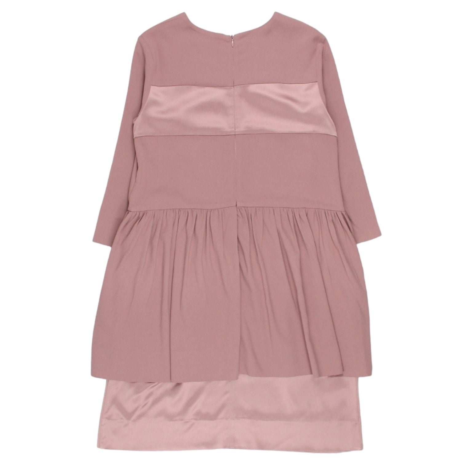 Orla Kiely Dusky Pink Crepe Satin Dress