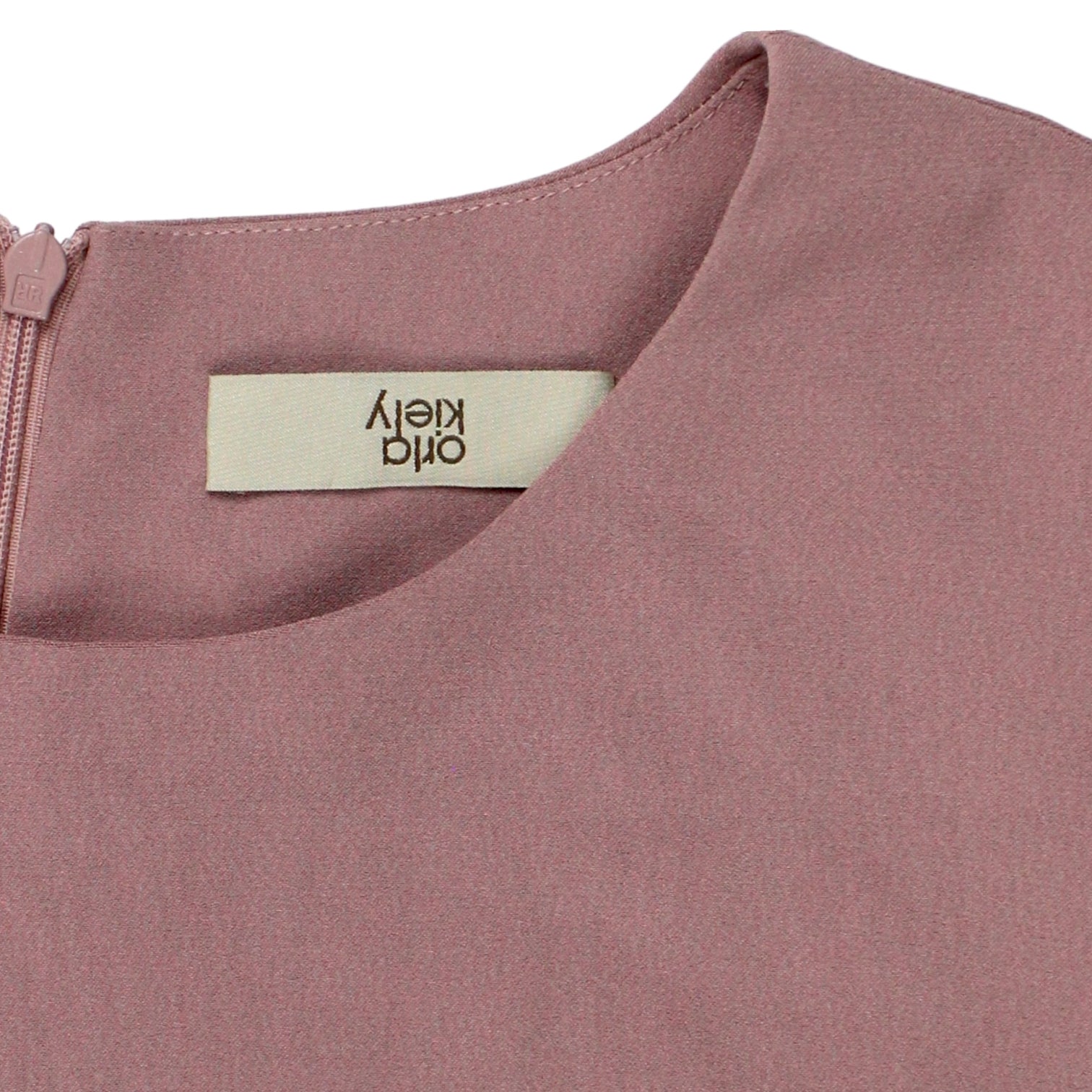 Orla Kiely Dusky Pink Crepe Satin Dress