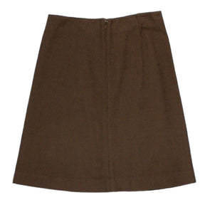 Orla Kiely Brown Weave A Line Skirt