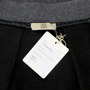 Orla Kiely Grey Loop Back Jersey Mini Skirt