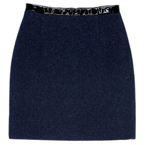 Orla Kiely Bue Flecked Mini Skirt