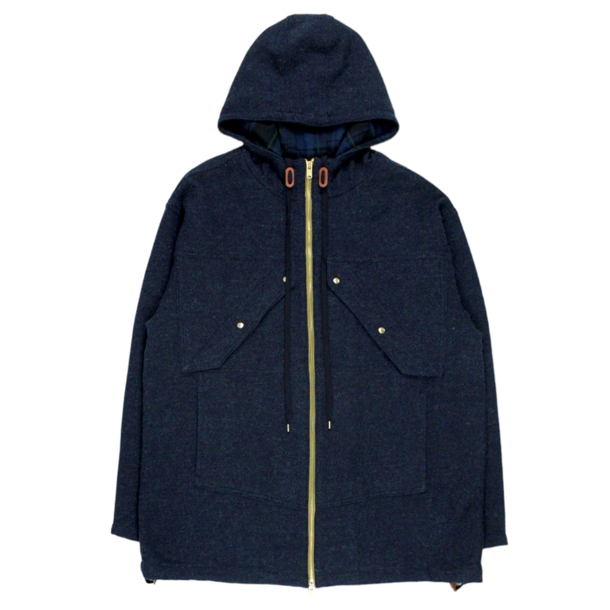 Garbstore Navy/Green Hooded Jacket