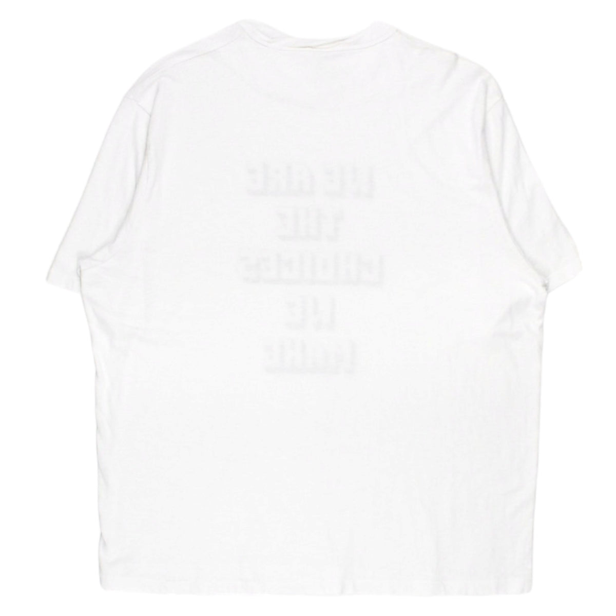 Garbstore White "We Are The Choices We Make" Tee