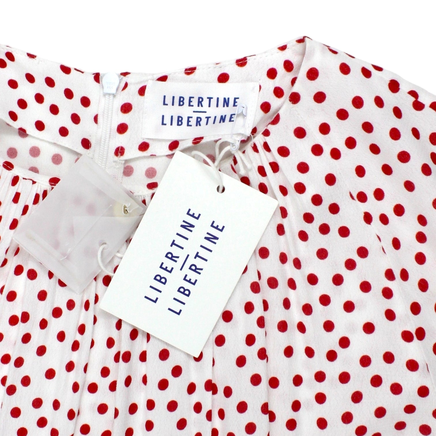 Libertine-Libertine Fire Red Dot Dress