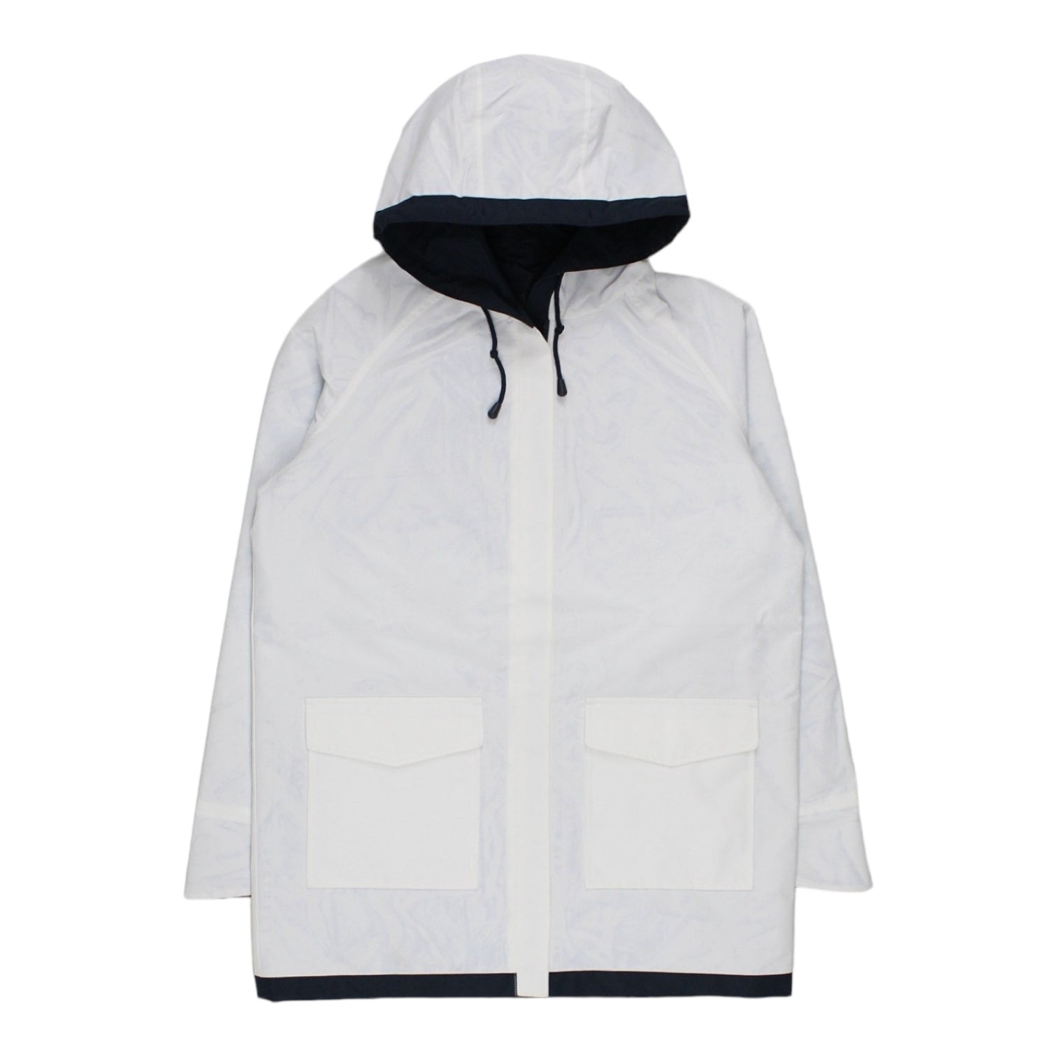 Seasalt Seconds Navy/White Reversible Raincoat
