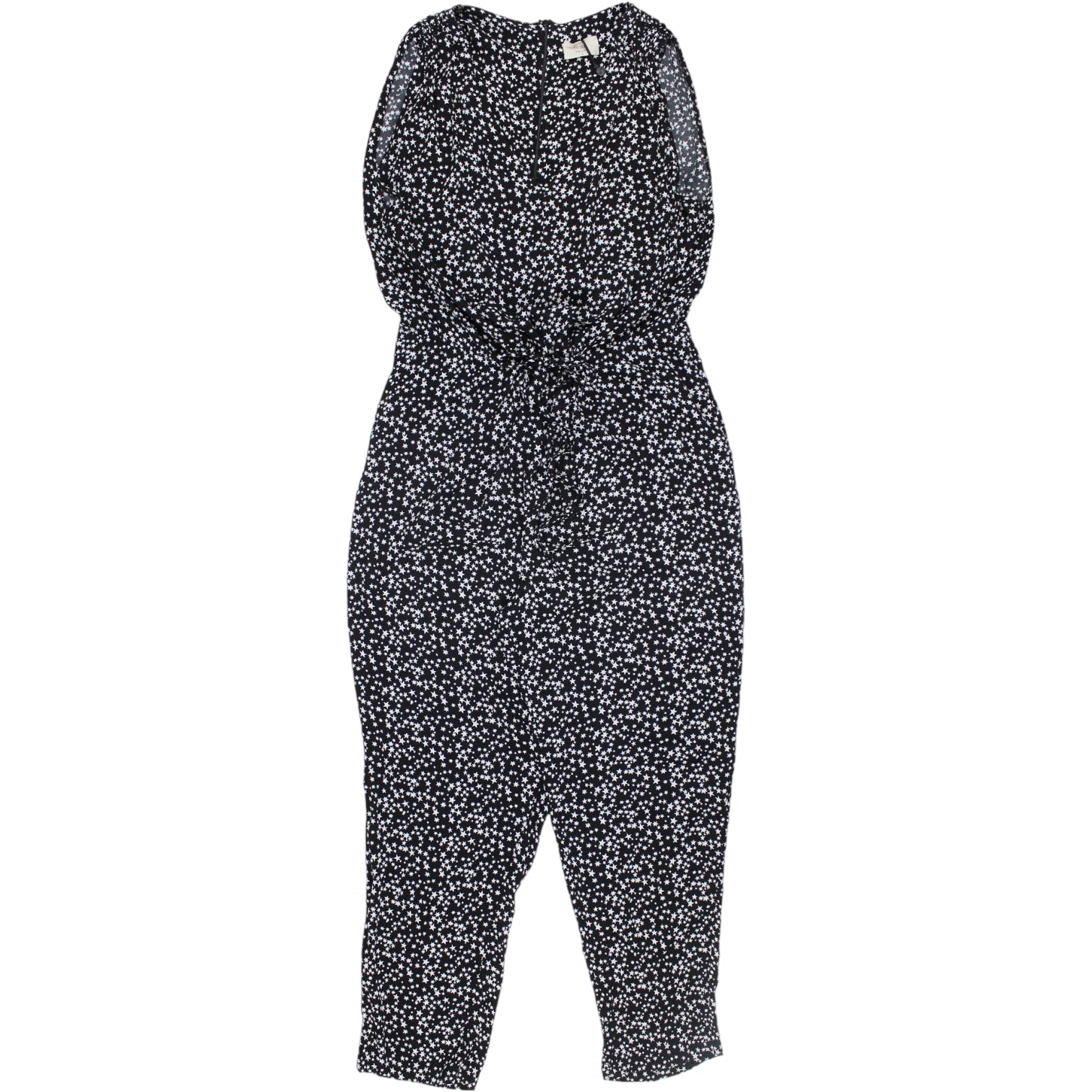 Hush Black/White Star Sleeveless Jumpsuit