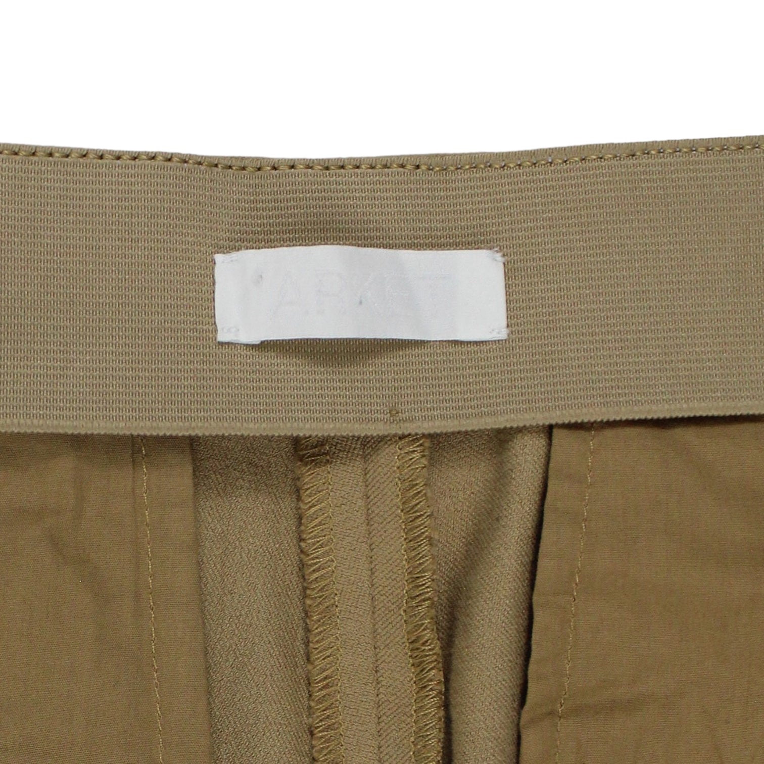 Arket Sand Flat Front Trousers