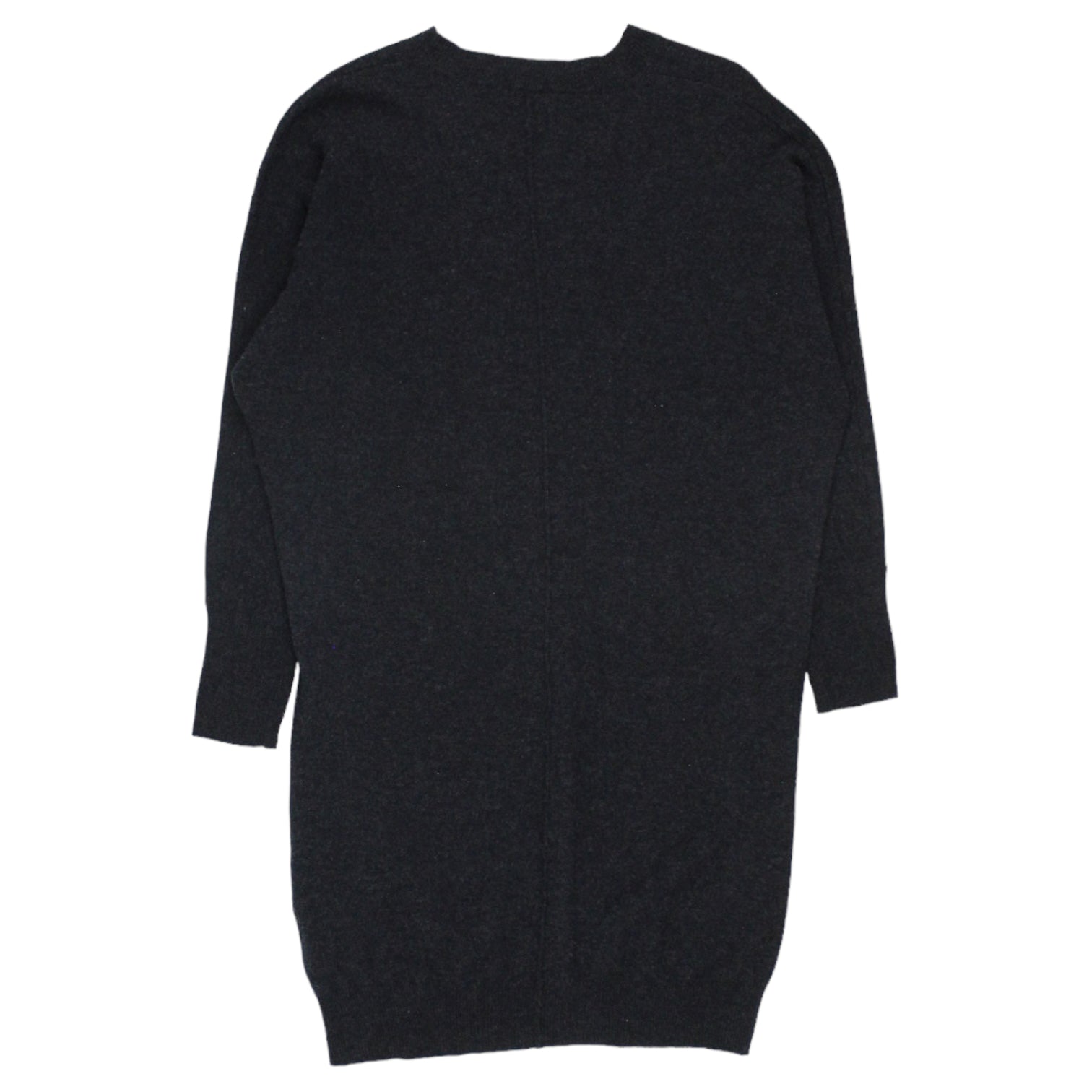 Jaeger Charcoal Wool/Cashmere Jumper Dress