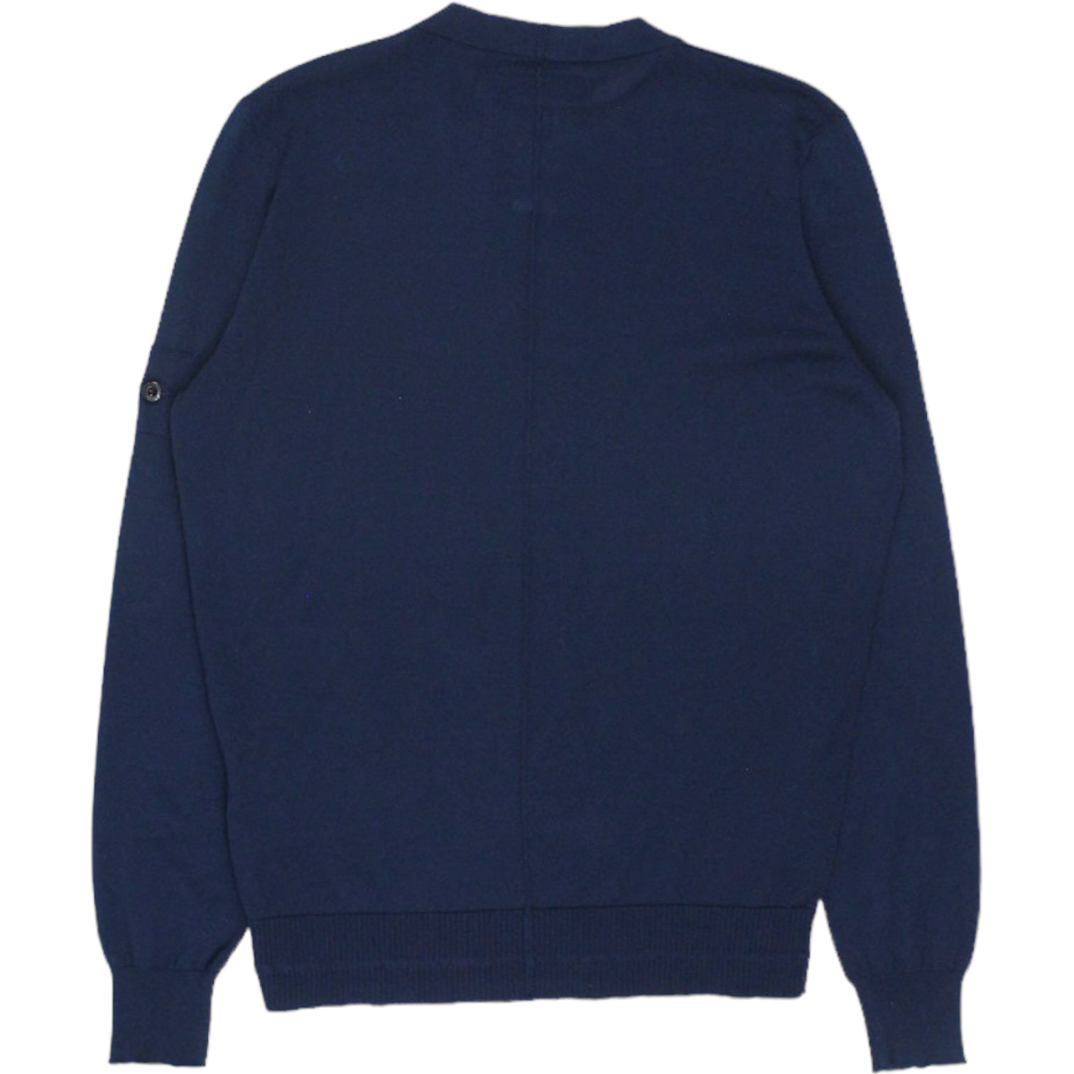 Stone island Navy Soft Cotton Light Guage Crew Knit Jumper