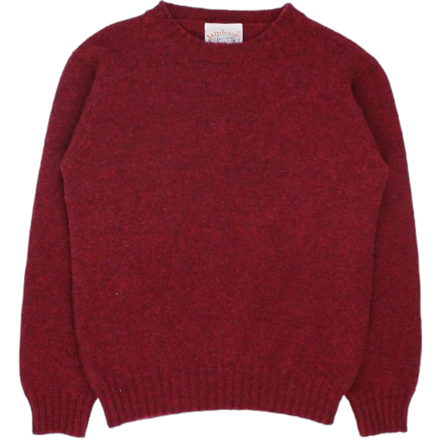 Jamieson Berry Shetland Wool Cropped Jumper