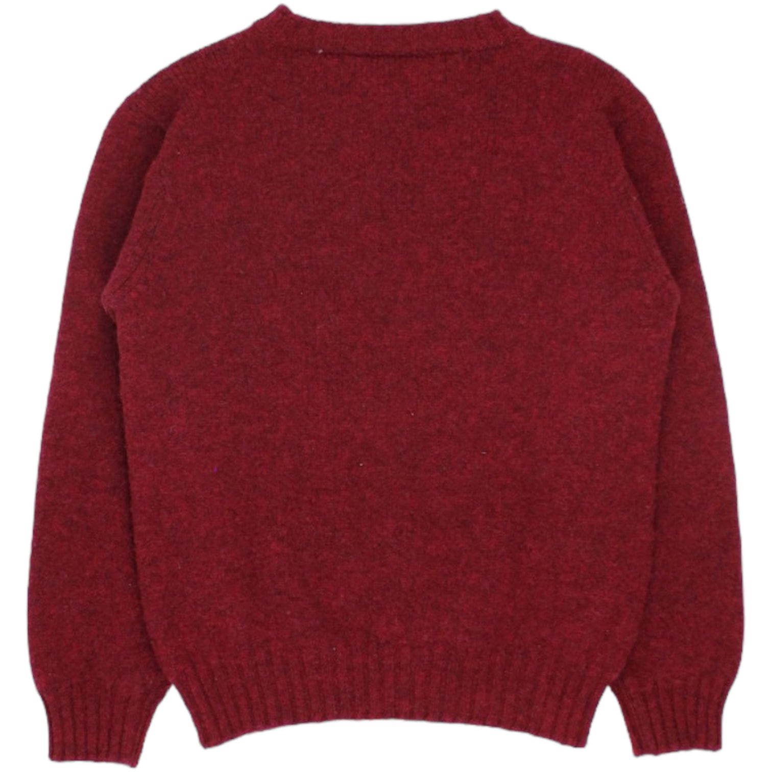Jamieson Berry Shetland Wool Cropped Jumper