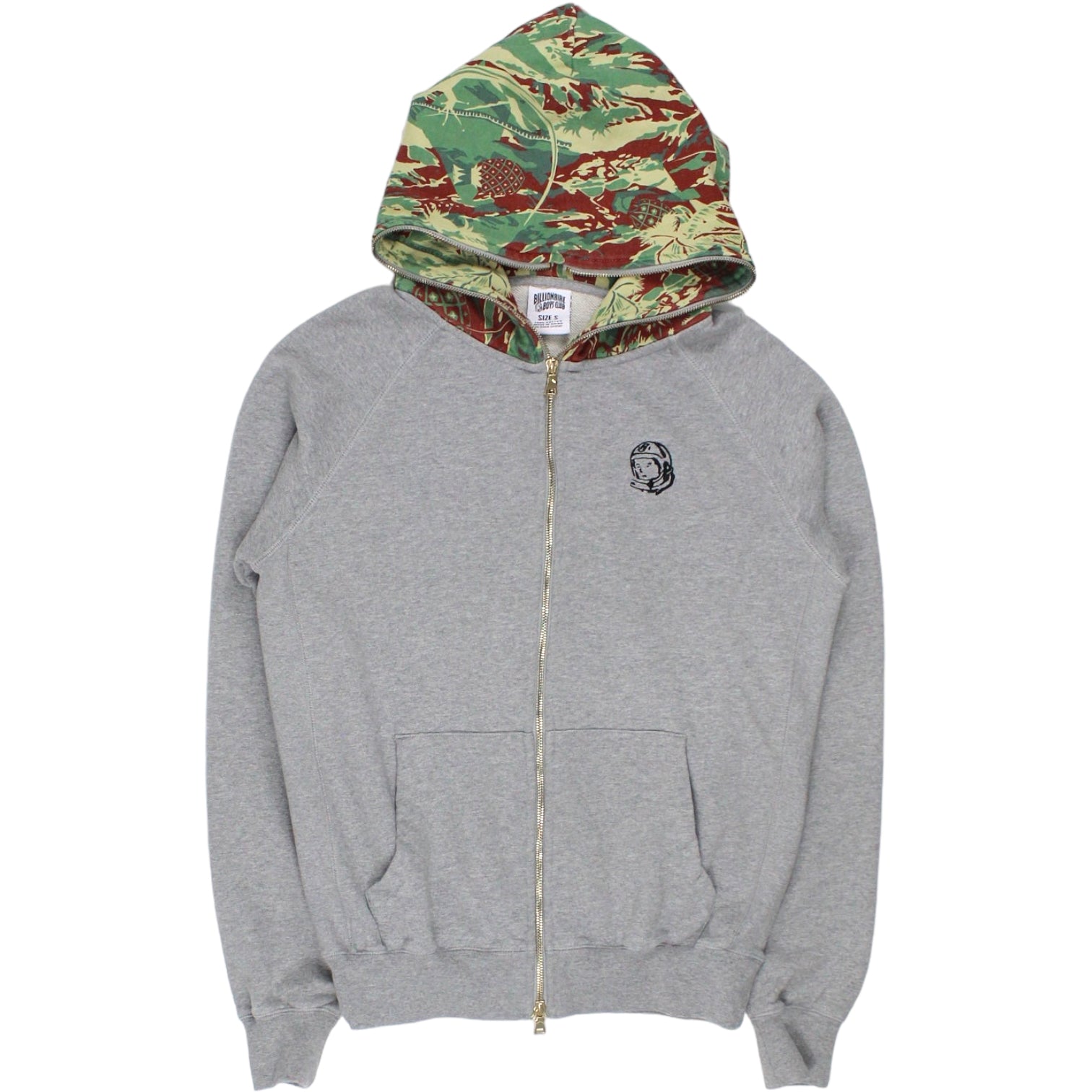 Billionaire Boys Club Grey Zip Hoody Shop from Crisis Online