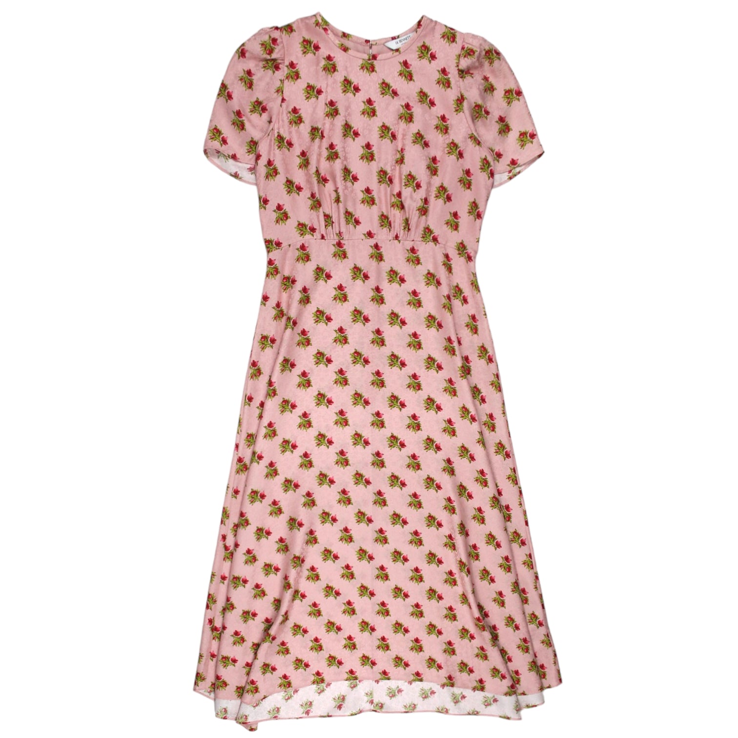 lk bennett pink floral dress NWT L.K. BENNETT HANNAH pink FLORAL DRESS sz 2