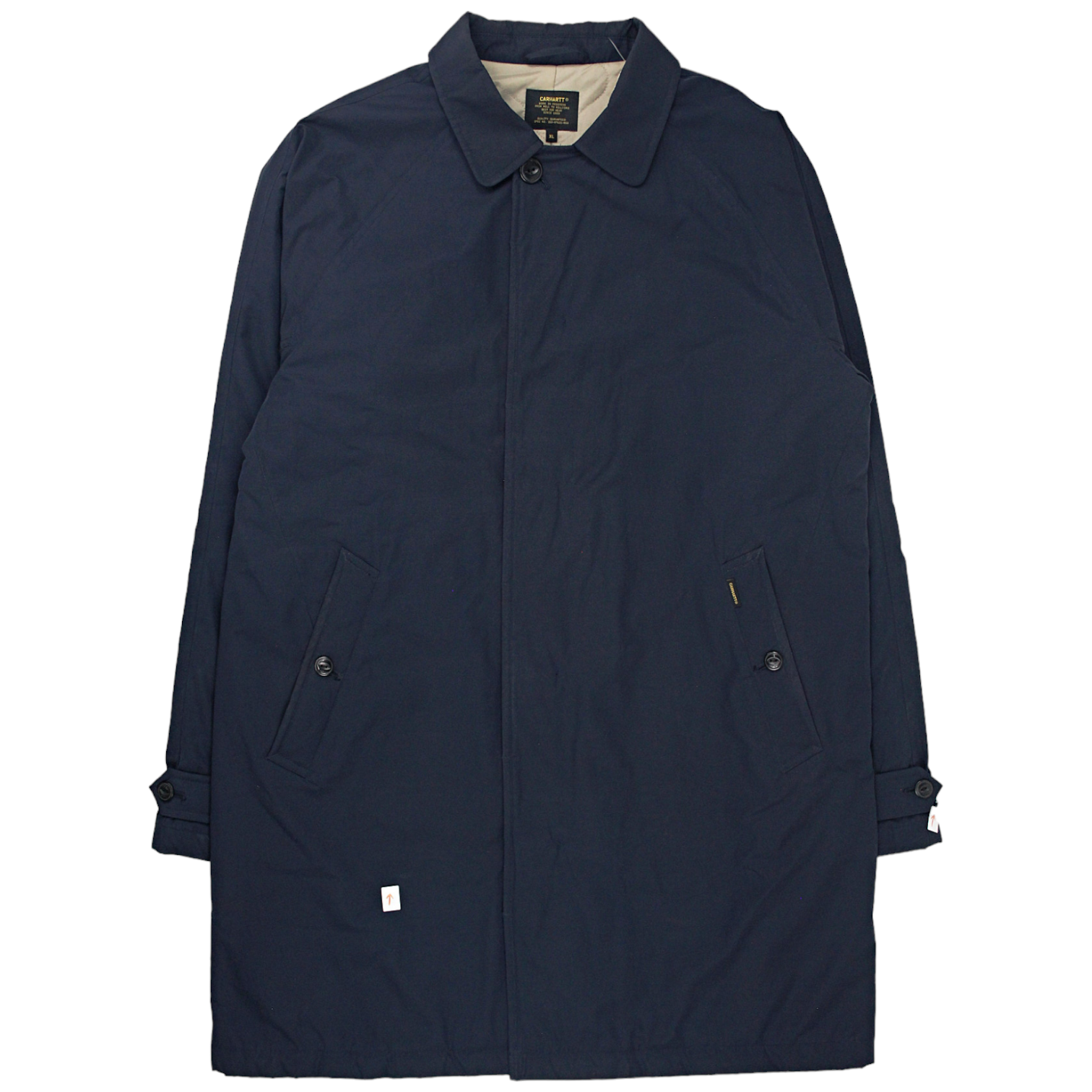 Carhartt Navy Atlas Trench Coat