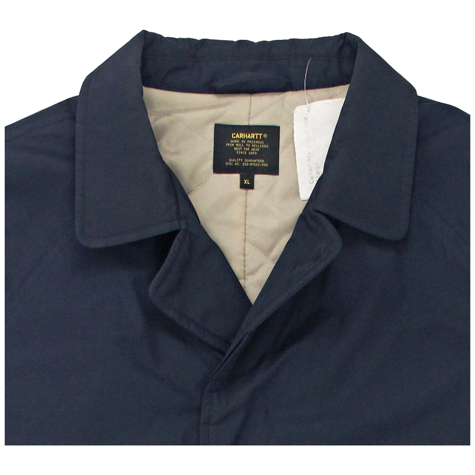 Carhartt Navy Atlas Trench Coat