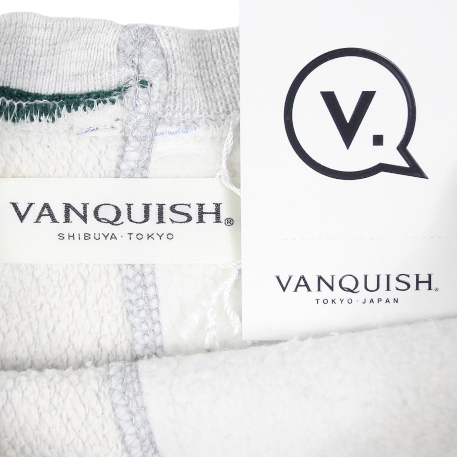 Vanquish Grey Logo Sweatshirt