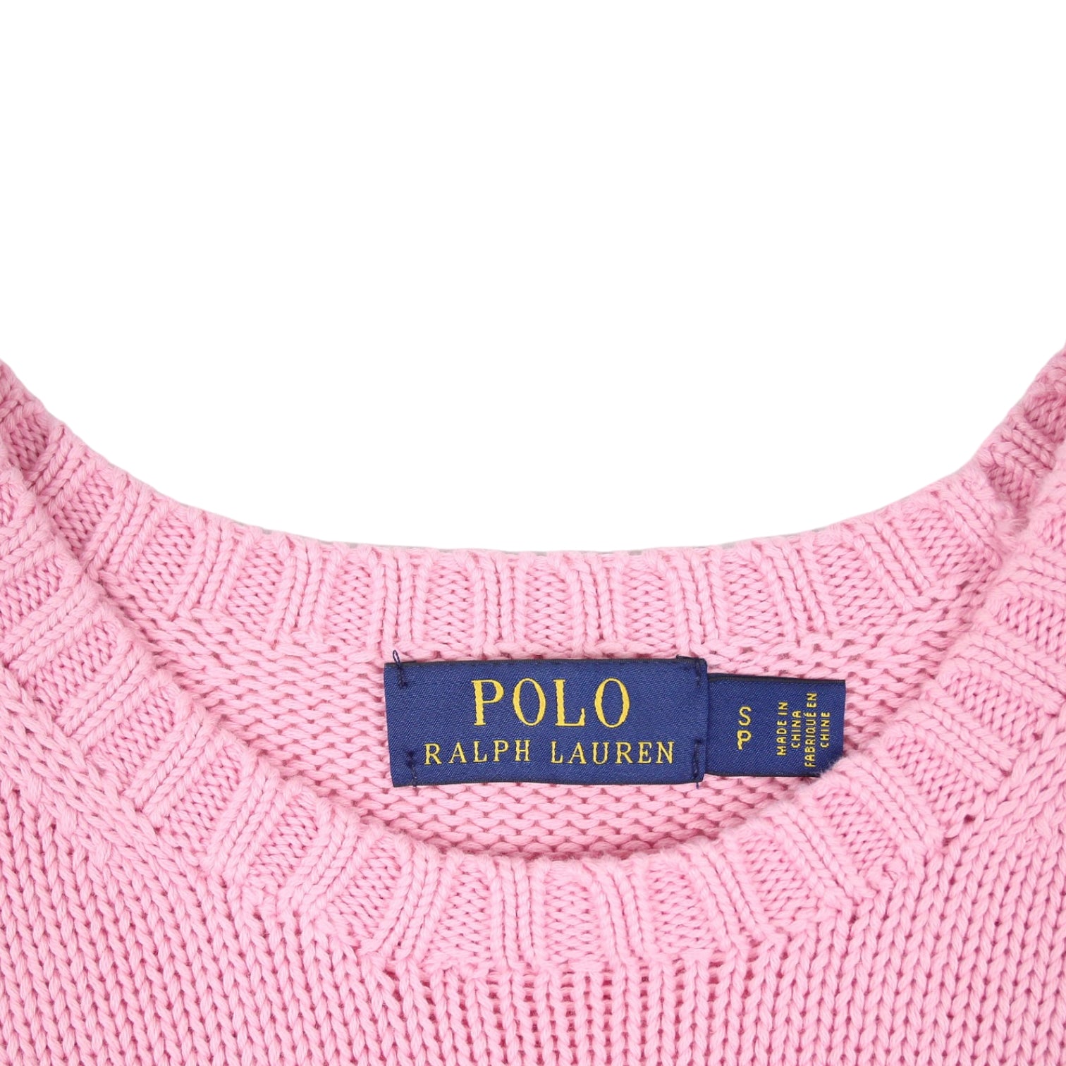 Polo Ralph Lauren Pink Knit Jumper