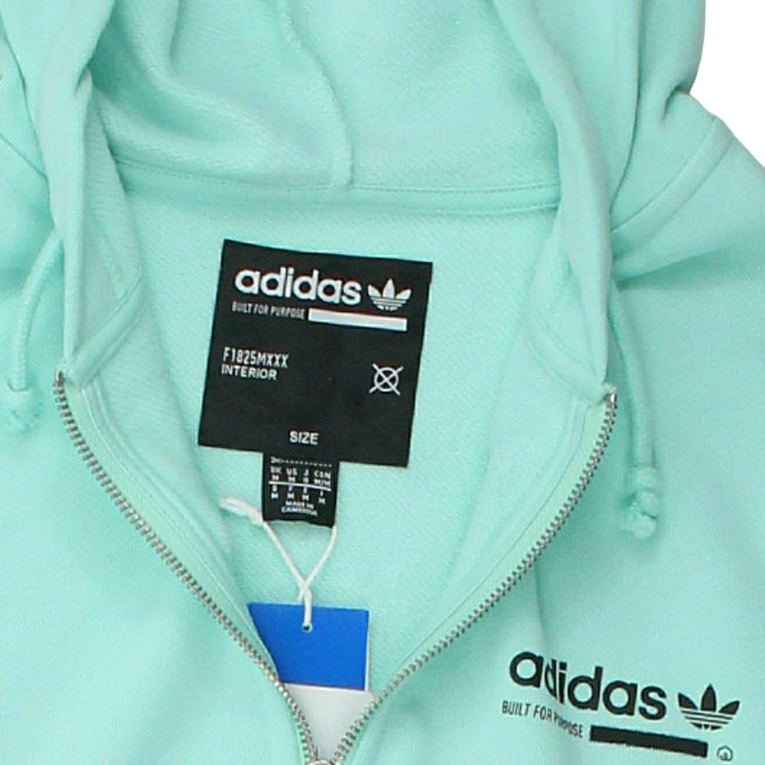 Adidas Mint Kaval Full Zip Hoody