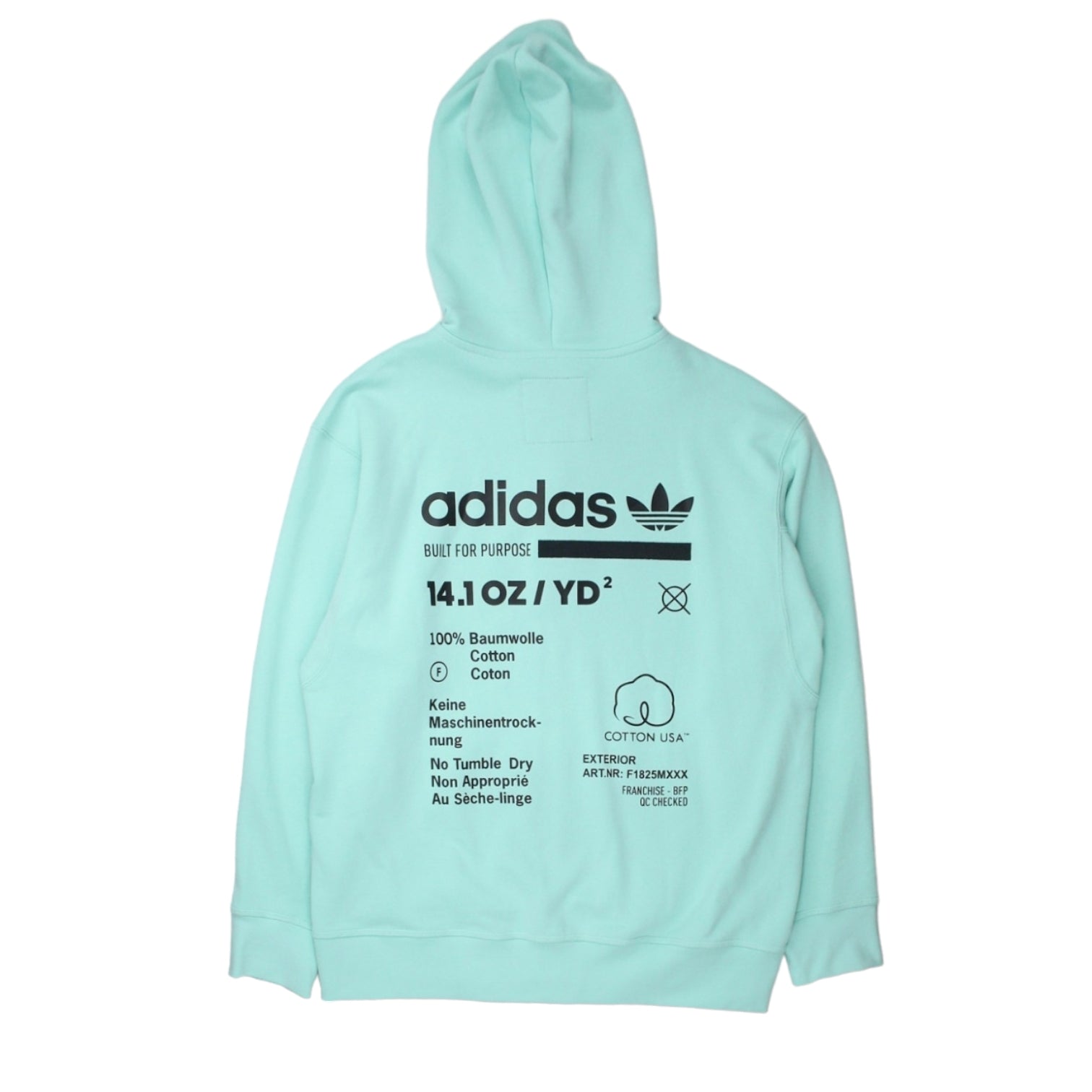 Adidas Mint Kaval Full Zip Hoody