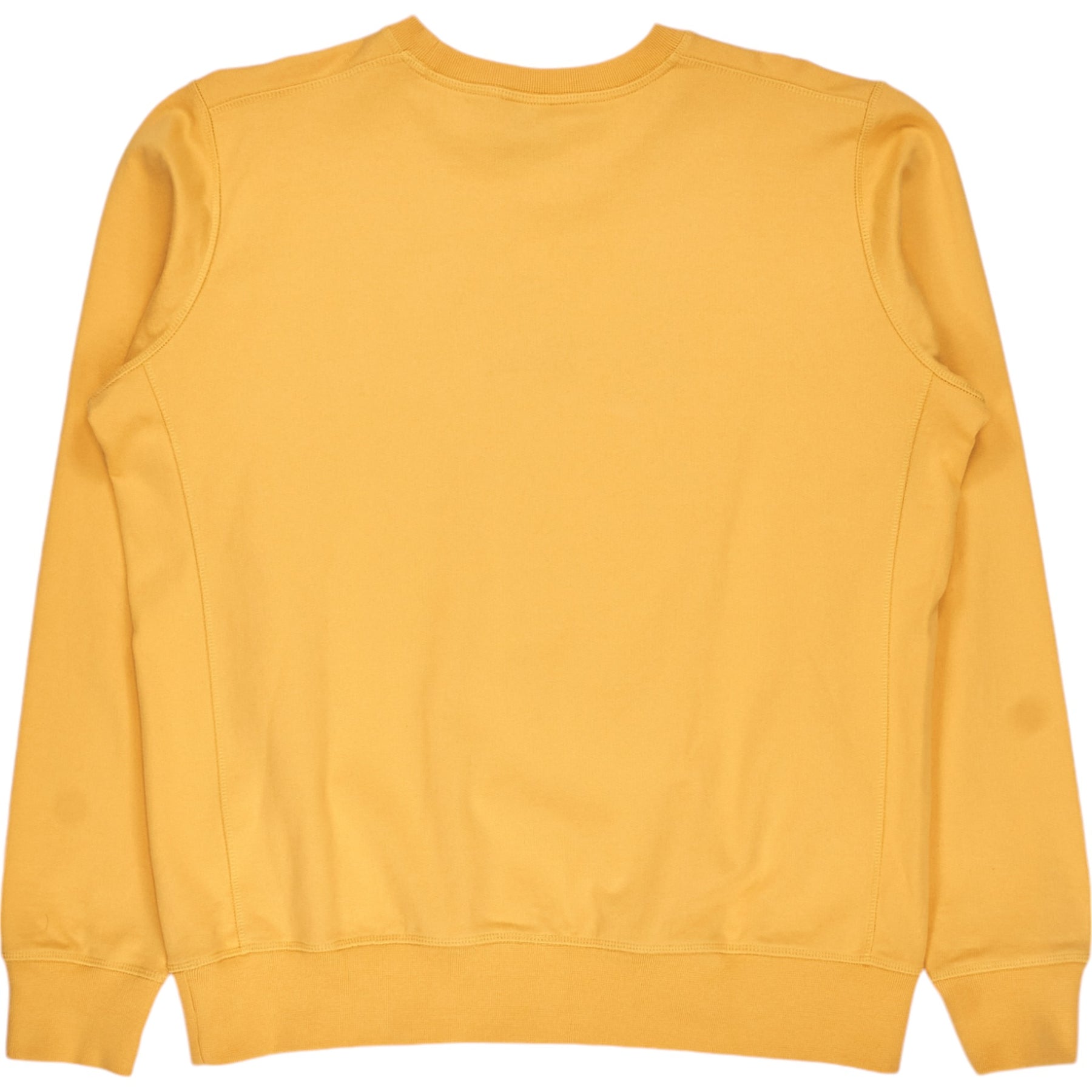 Bleu De Paname Yellow Embroidered Crew Sweat