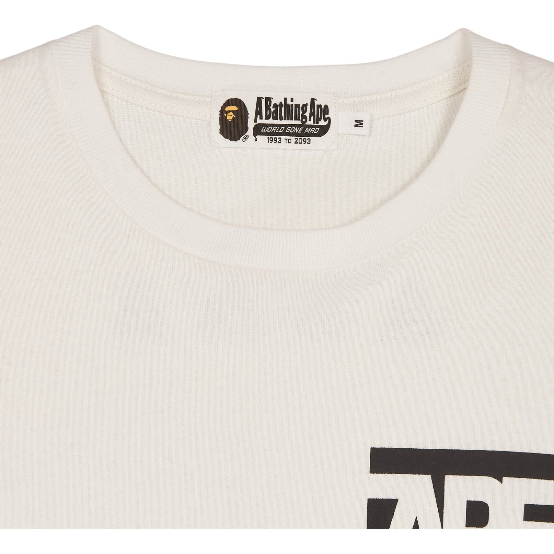 A Bathing Ape Off White Logo Sweat