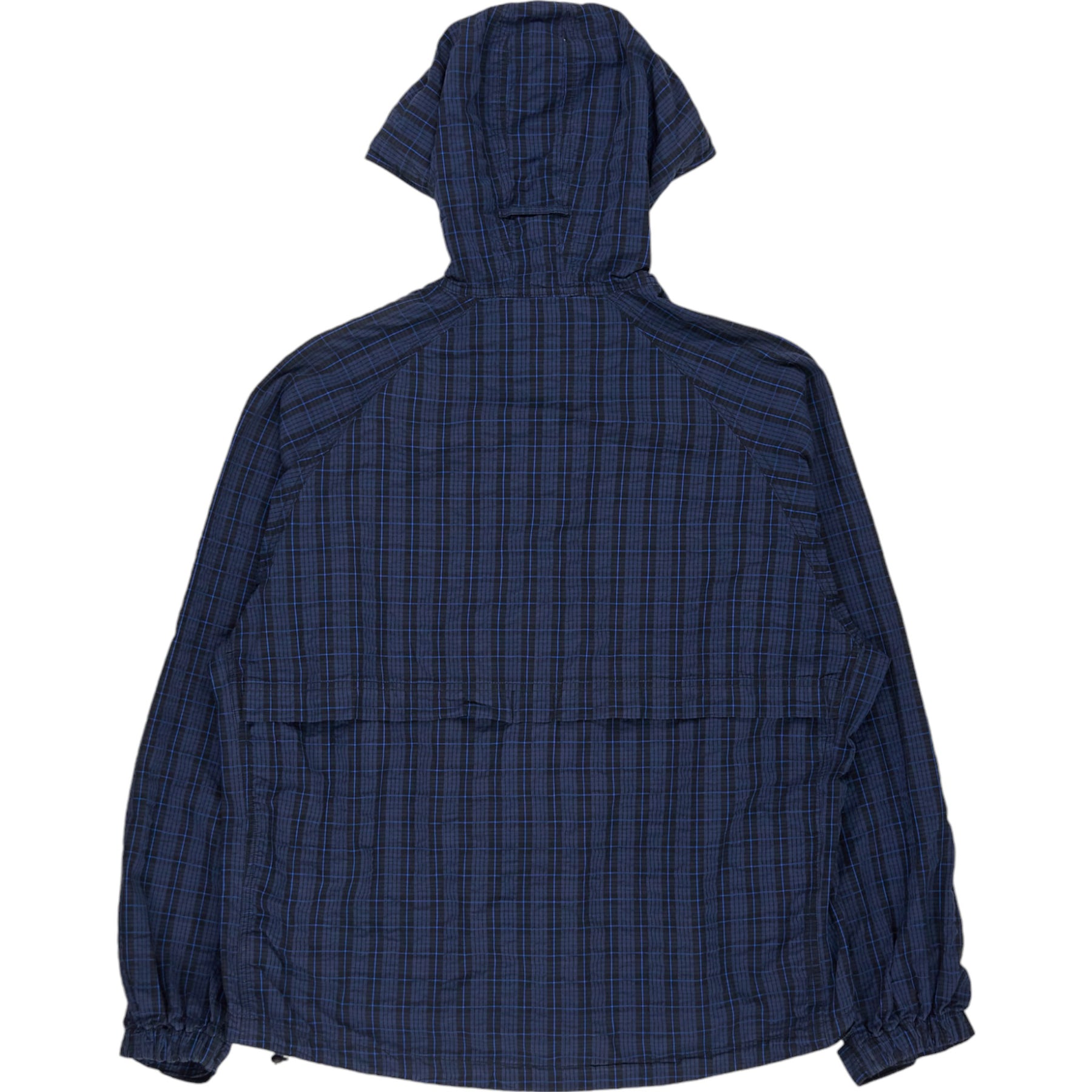 Adsum Navy/Blue Plaid Windcheater