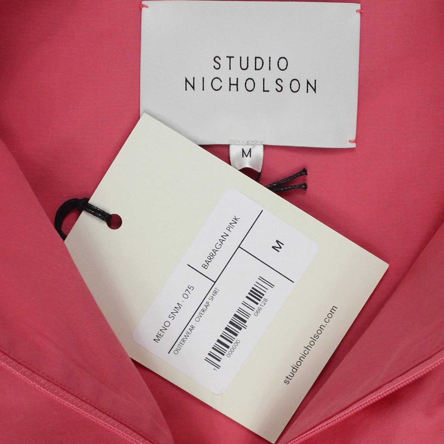 Studio Nicholson Pink Overlap Shirt