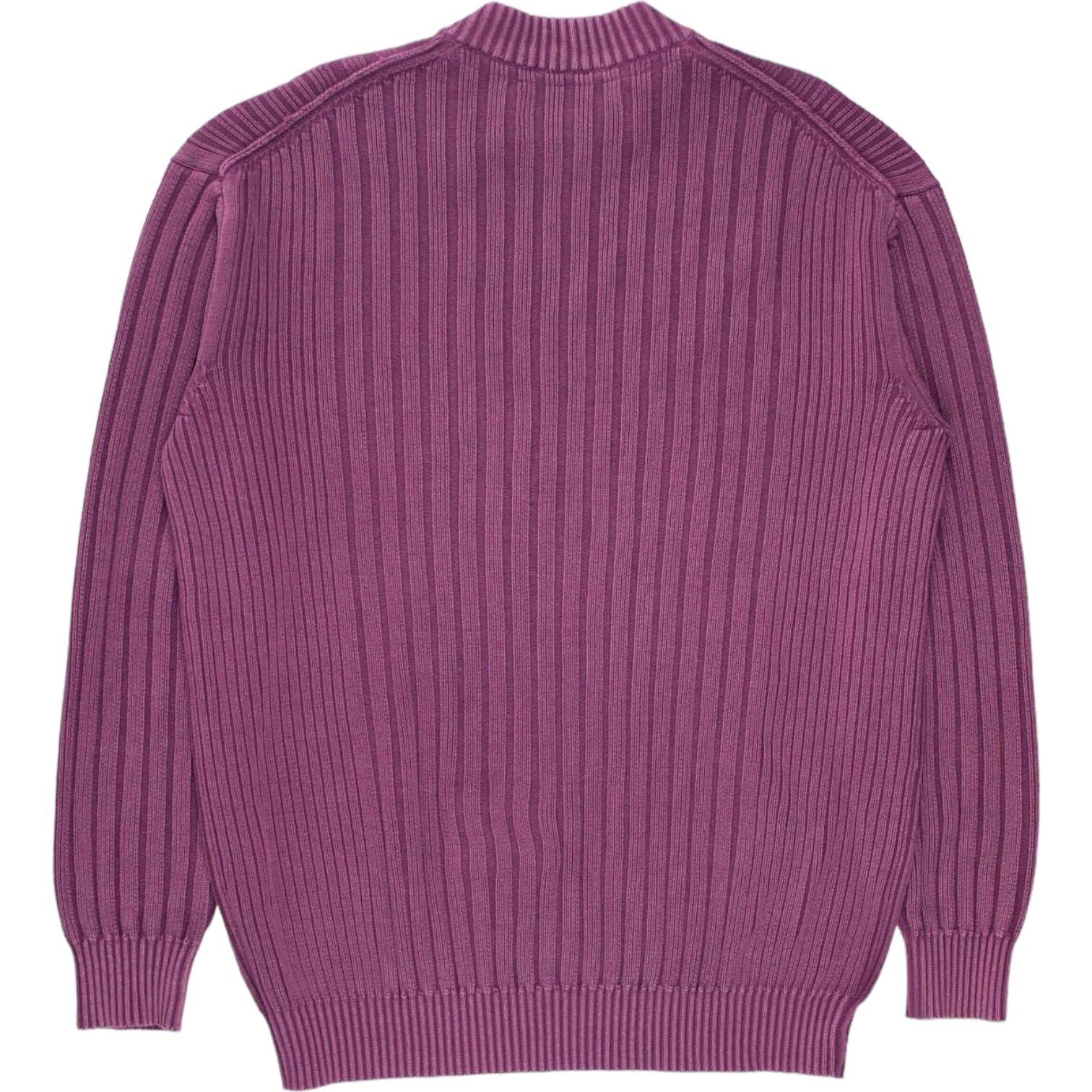 Calvin Klein Jeans Purple Rib Stripe Sweater