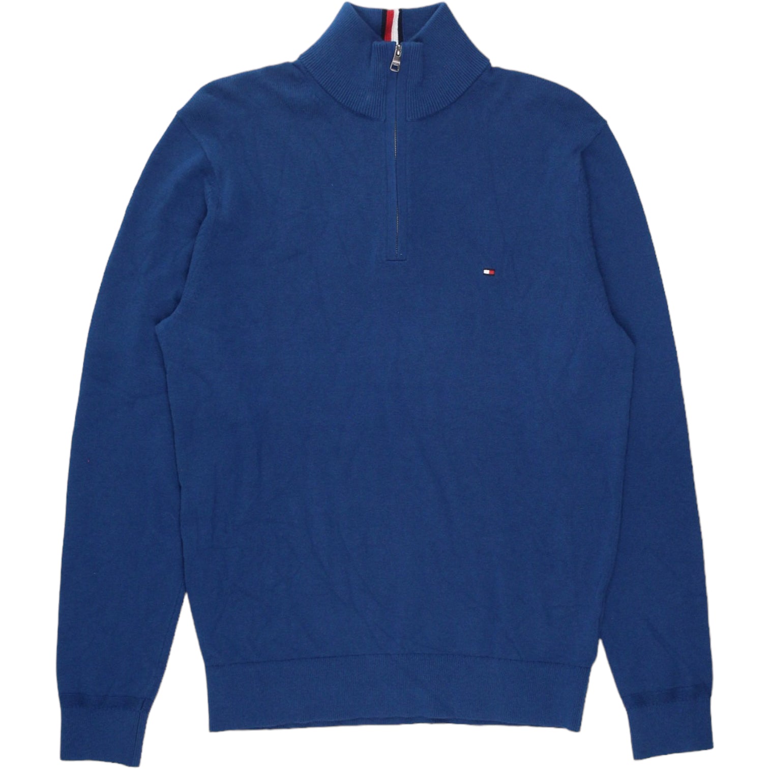 Kaschmir Tommy Jeans Pullover Jacke Tommy Blue 1/4 Zip