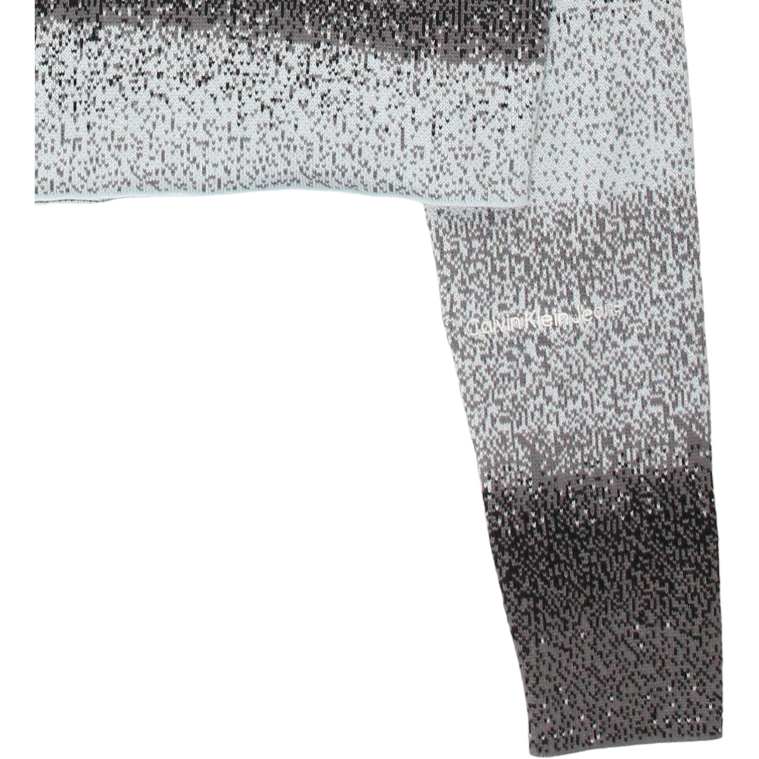 Calvin Klein Blue Spray Jacquard Sweater