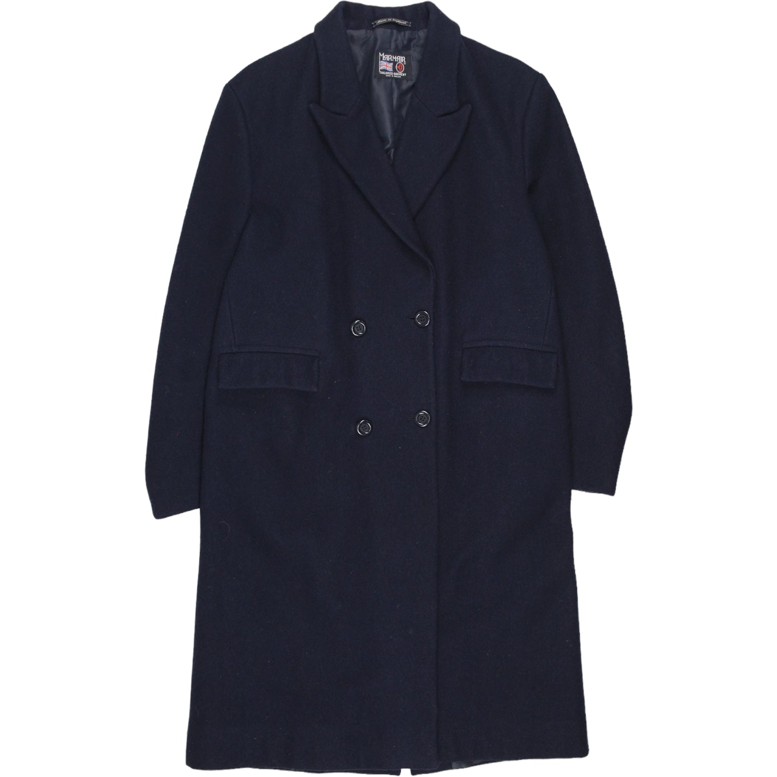Vintage Marmair Navy Double Breasted Coat