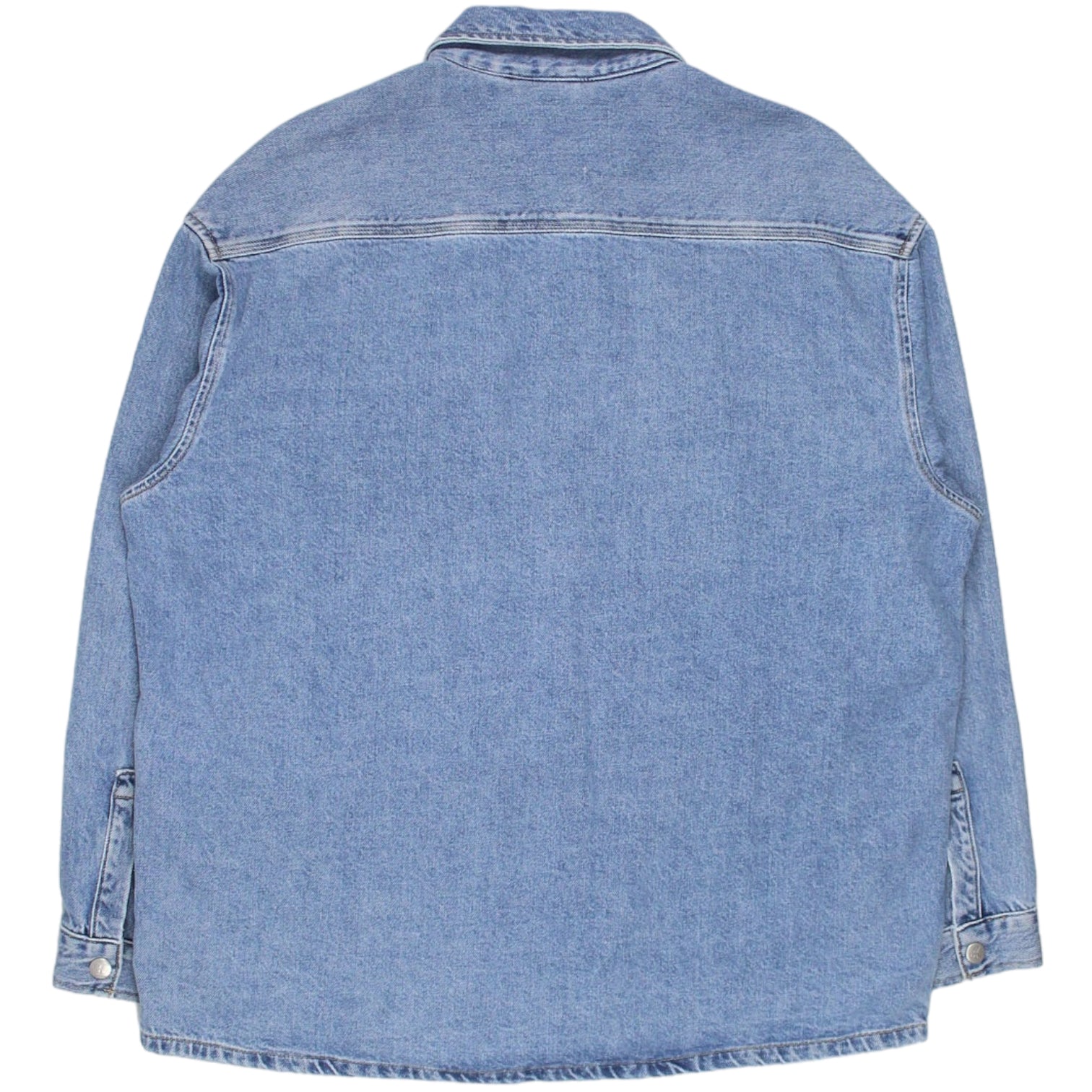 Calvin Klein Jeans Blue Boxy Utility Shirt Jacket