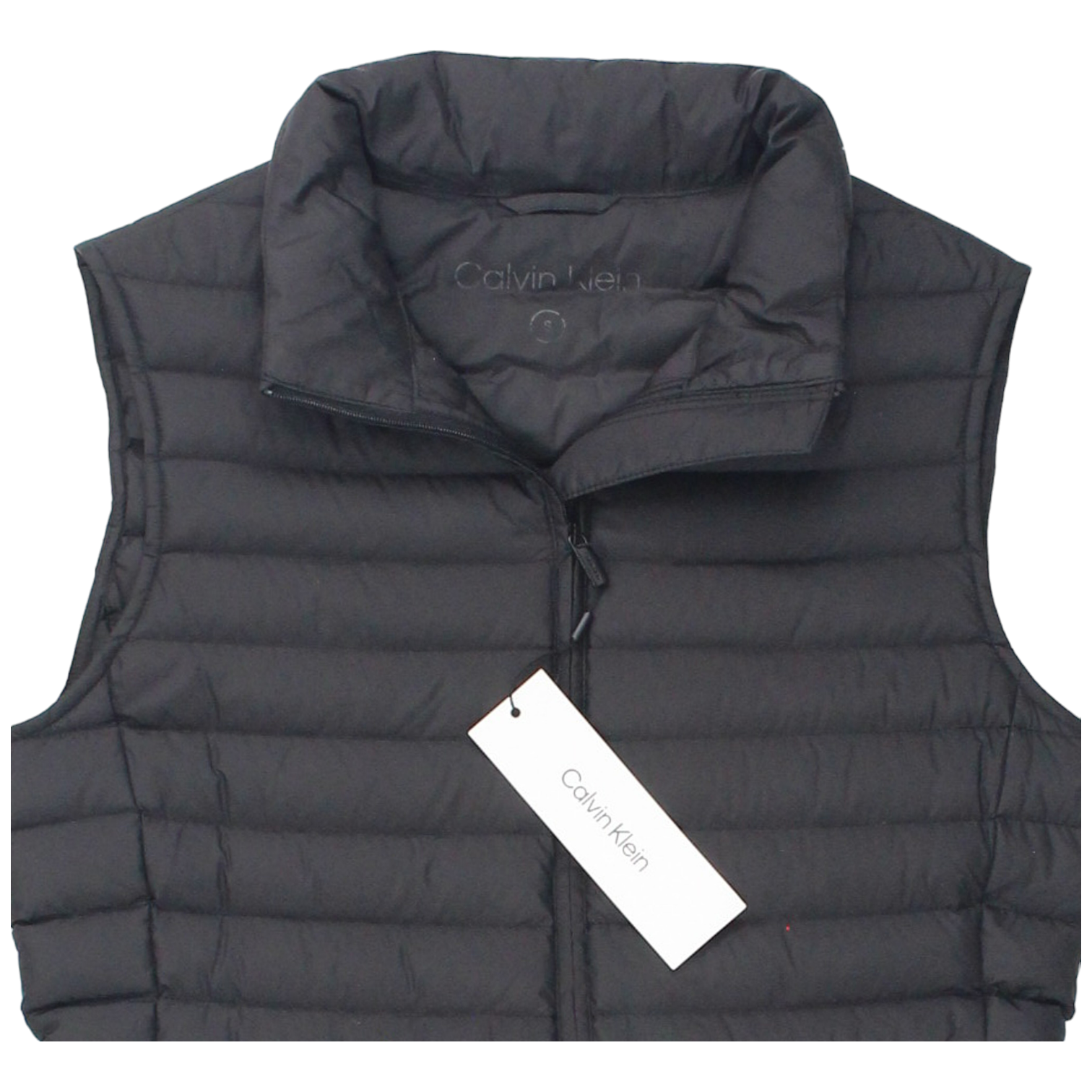 Calvin Klein Black Packable LW Padded Vest