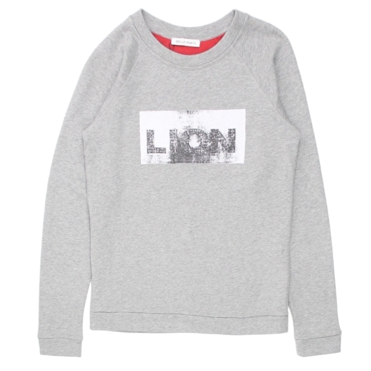 Bella Freud Grey Lion Sweatshirt Shop from Crisis Online