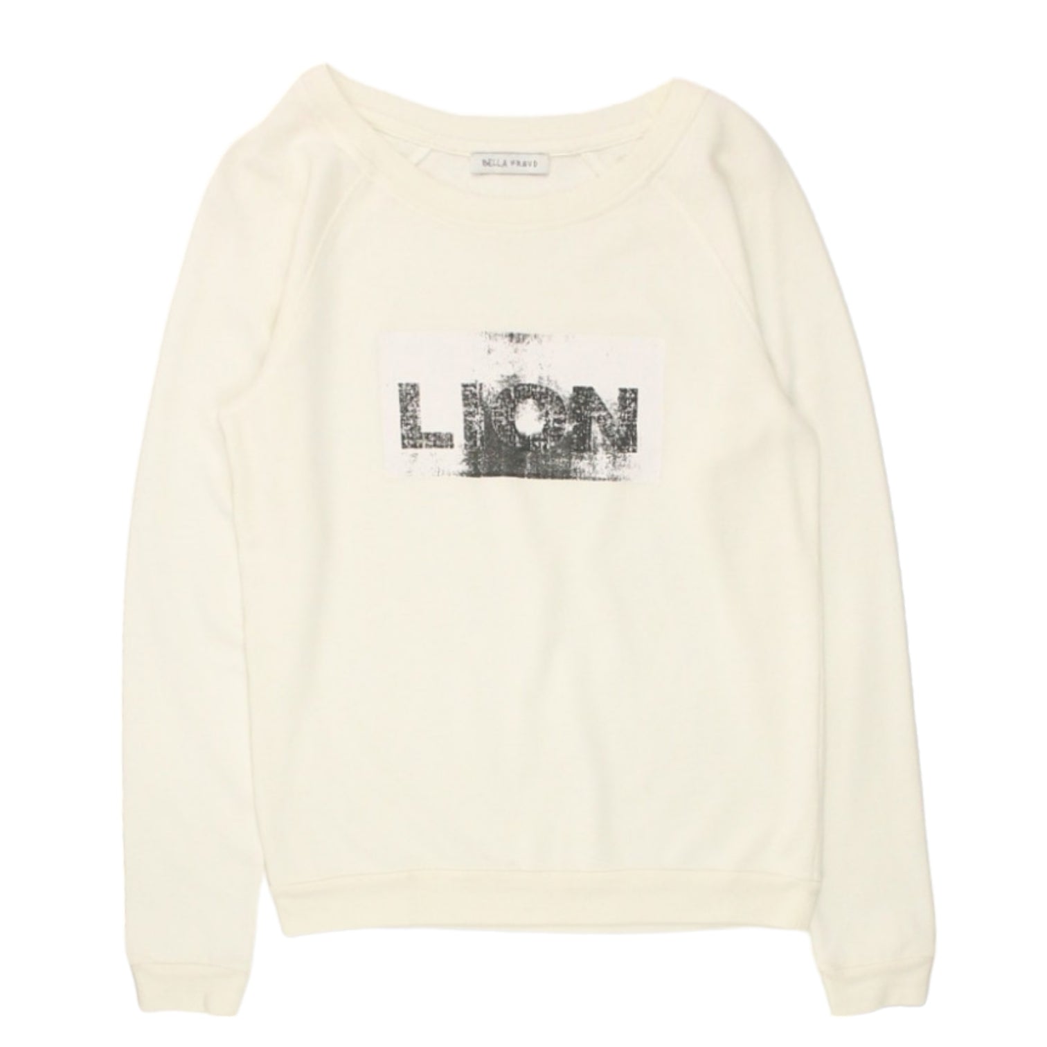 Bella Freud Ecru Lion Sweatshirt Shop from Crisis Online