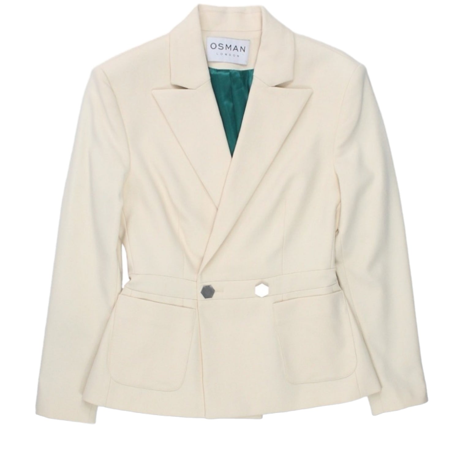 Osman Cream Nipped-In Jacket