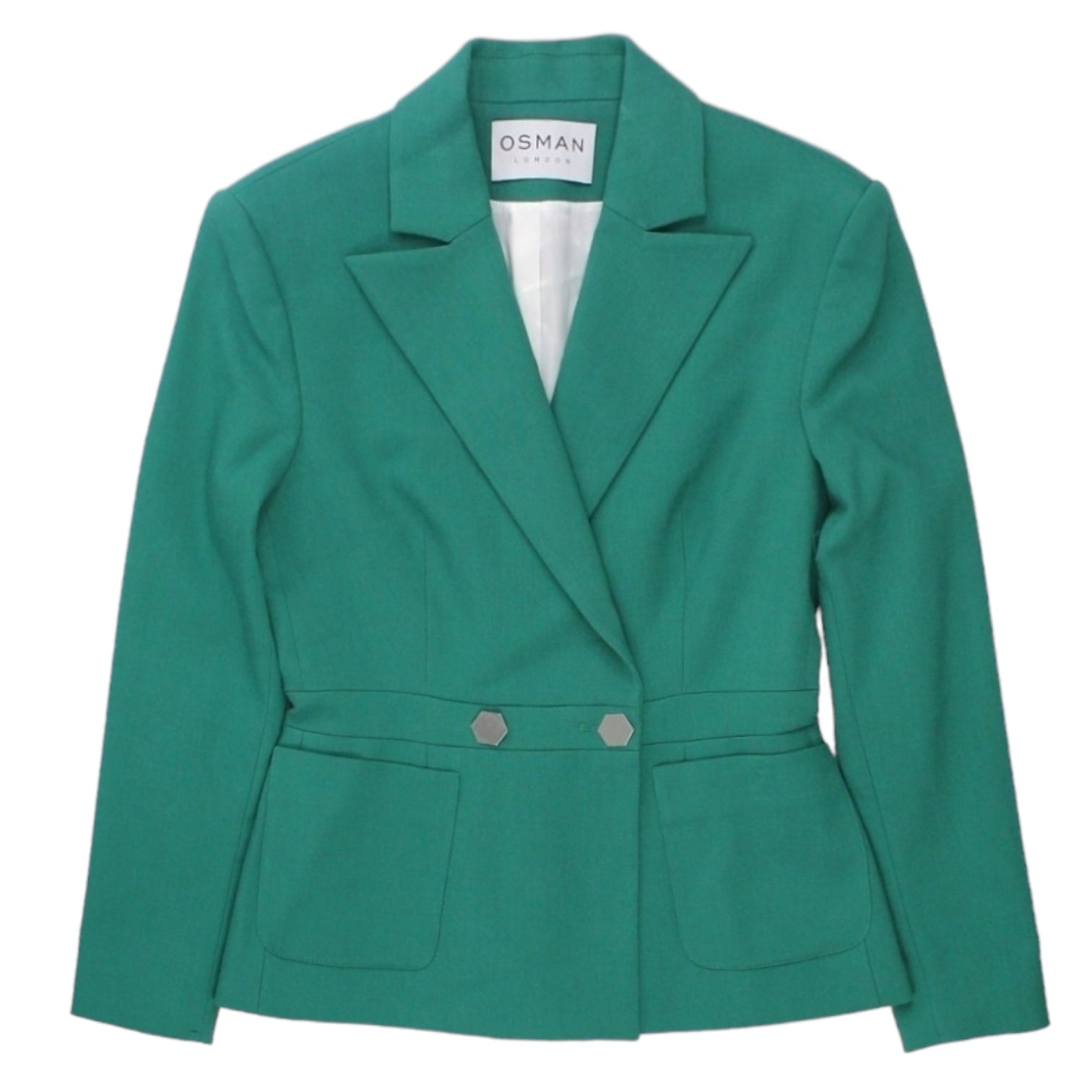 Osman Green Nipped-In Jacket