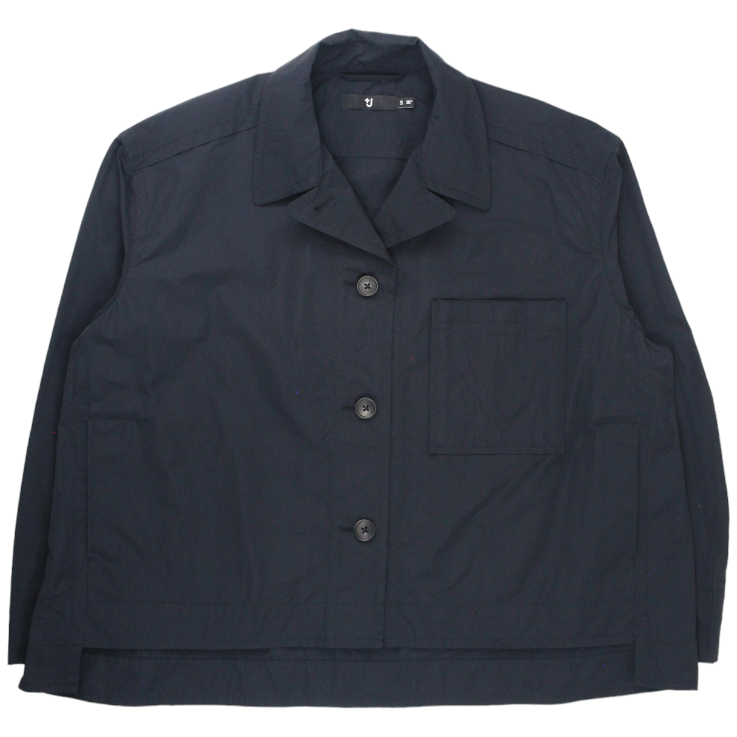 Uniqlo +J Black Cropped Jacket | Shop from Crisis Online