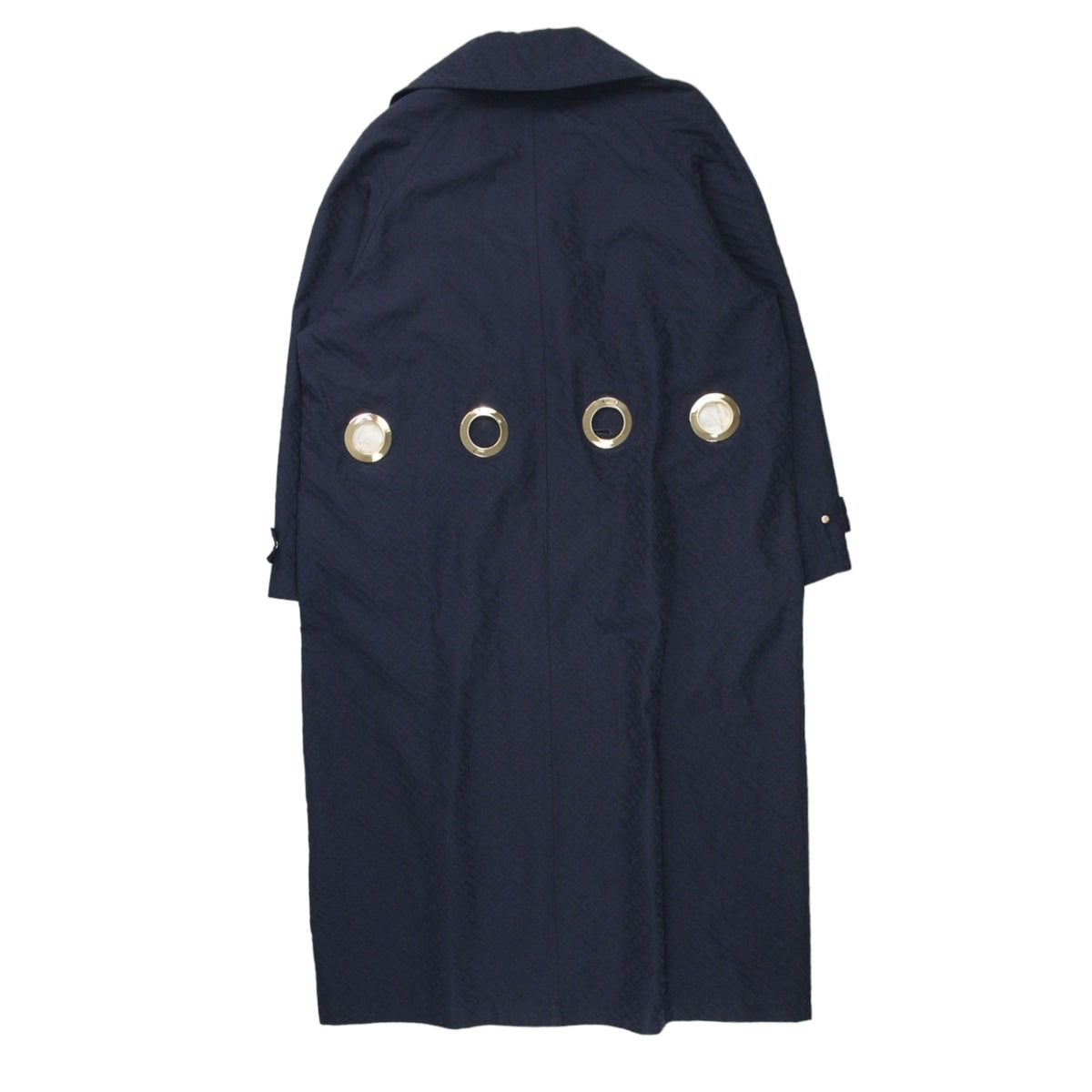 Tommy Hilfiger Navy Preppy Trench Coat