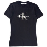 Calvin Klein Jeans Black Graded Logo Tee