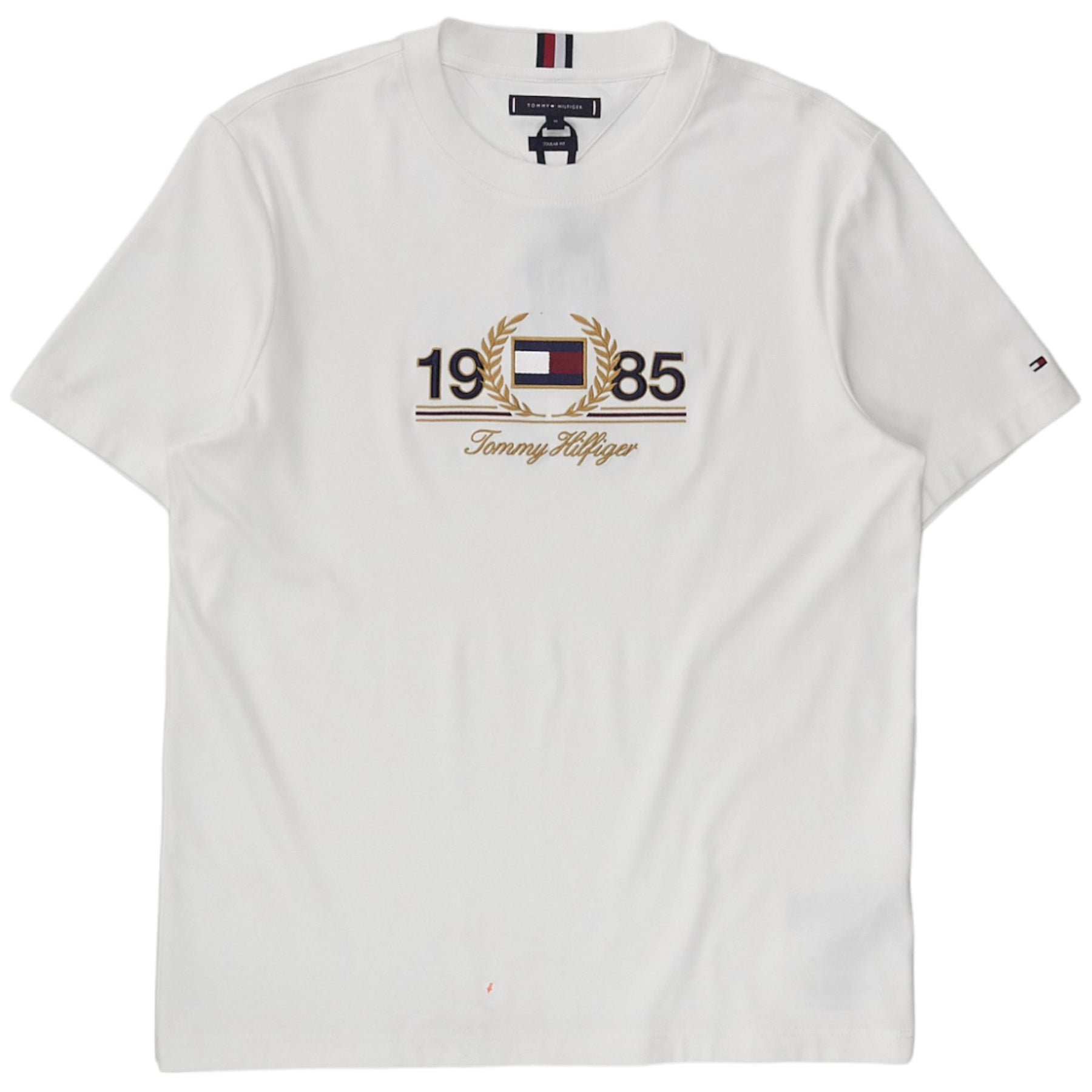 Tommy Hilfiger White Icon Laurel Tee