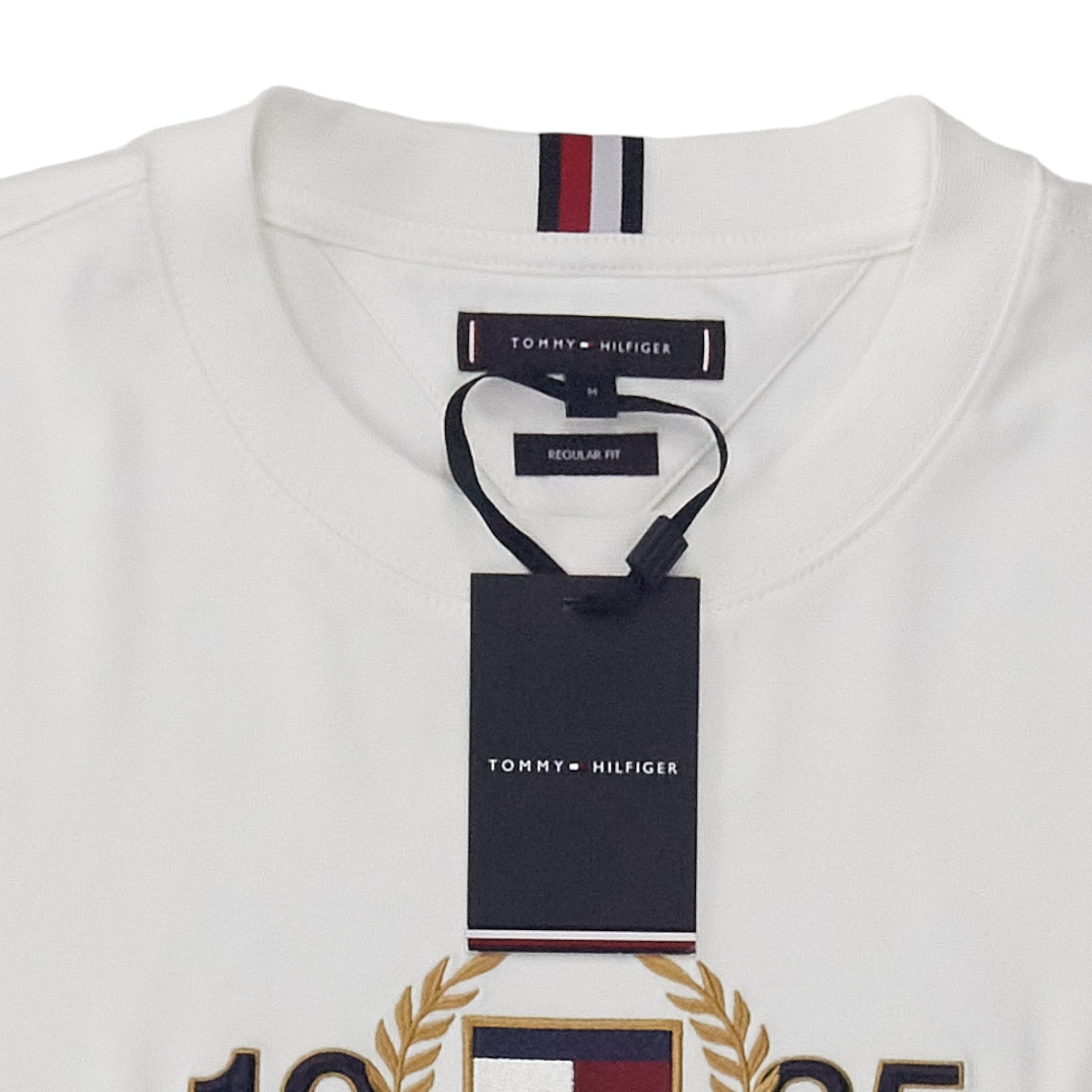 Tommy Hilfiger White Icon Laurel Tee