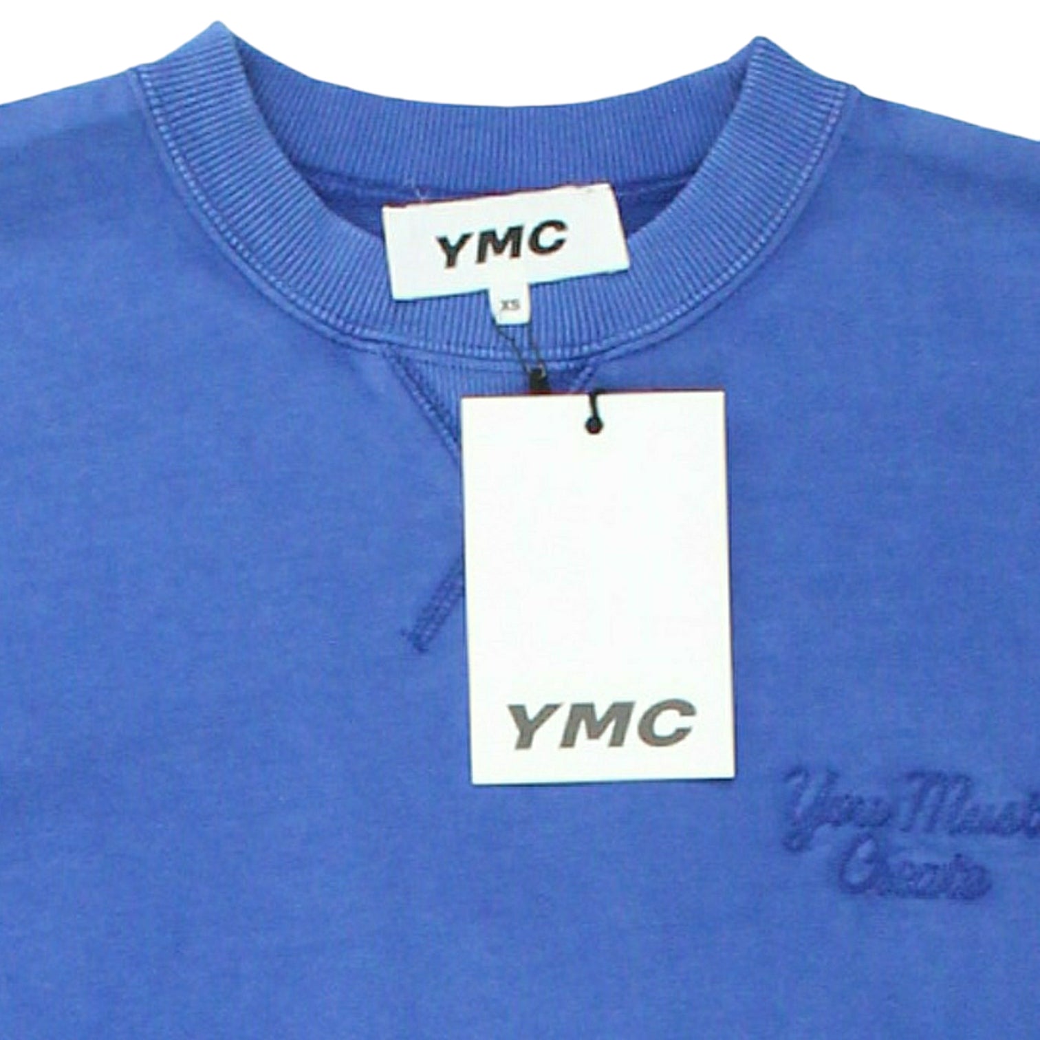 YMC Sodalite Blue Almost Grown Sweatshirt