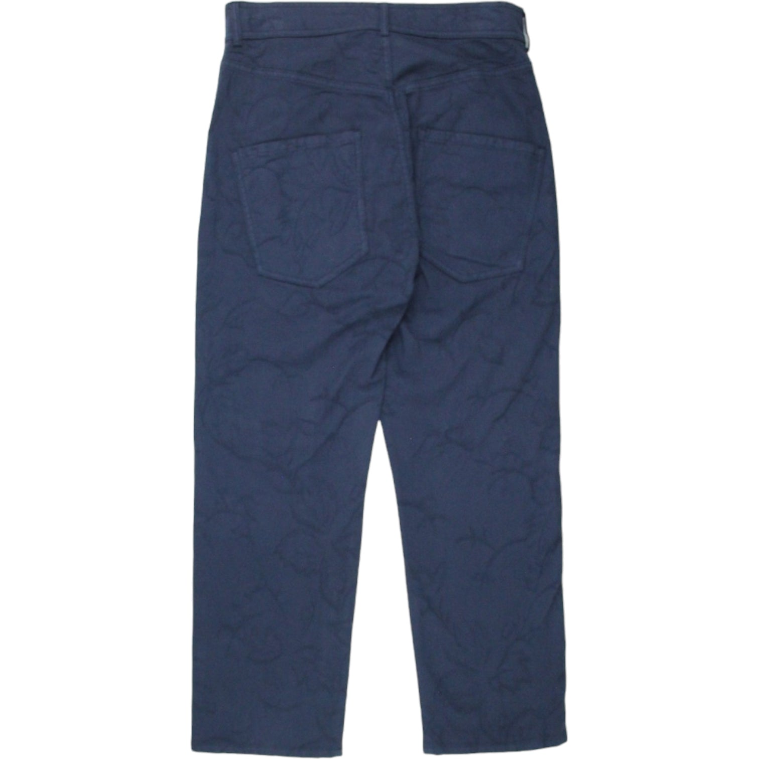 YMC Navy Jacquard Jeans