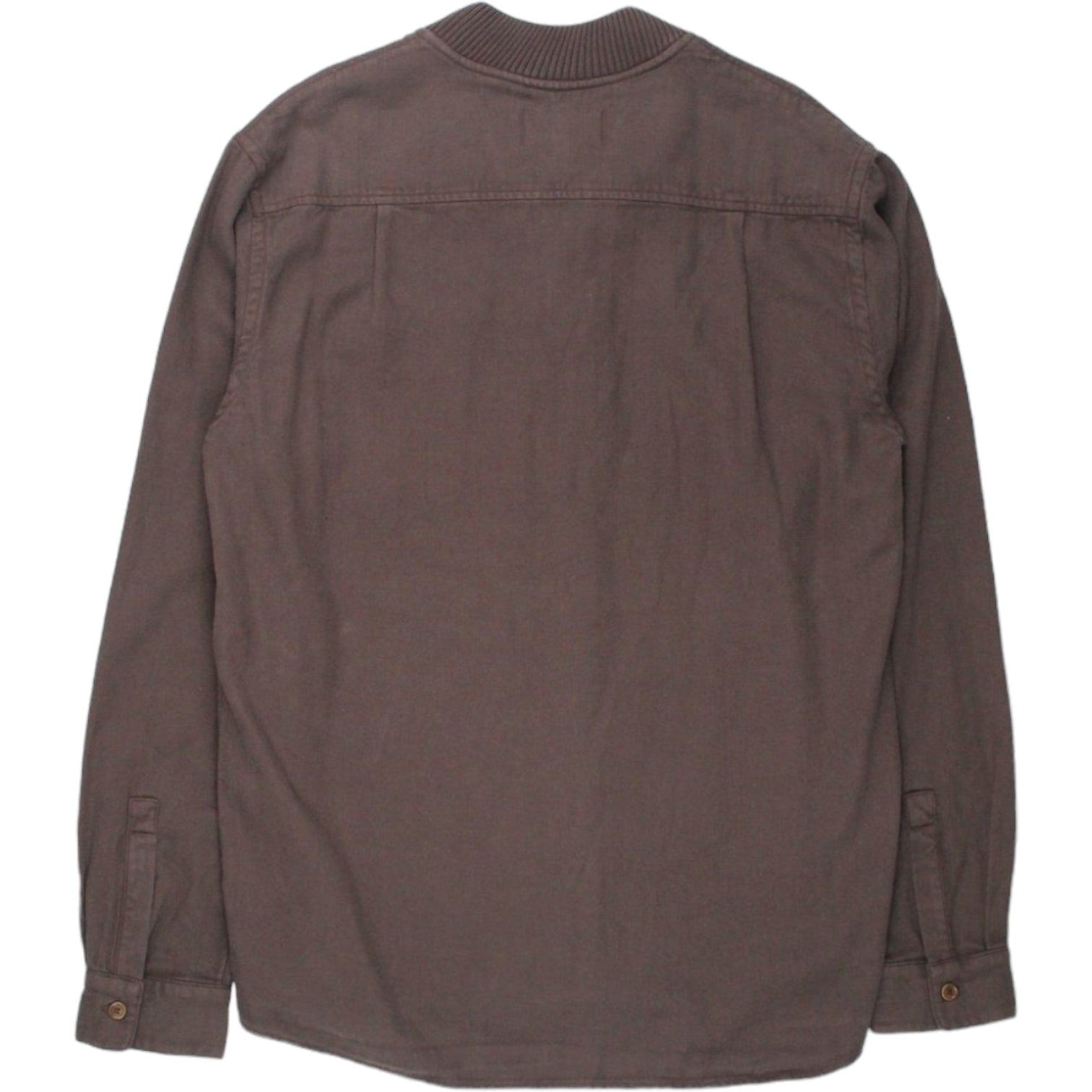 YMC Brown Rib Collared Shirt