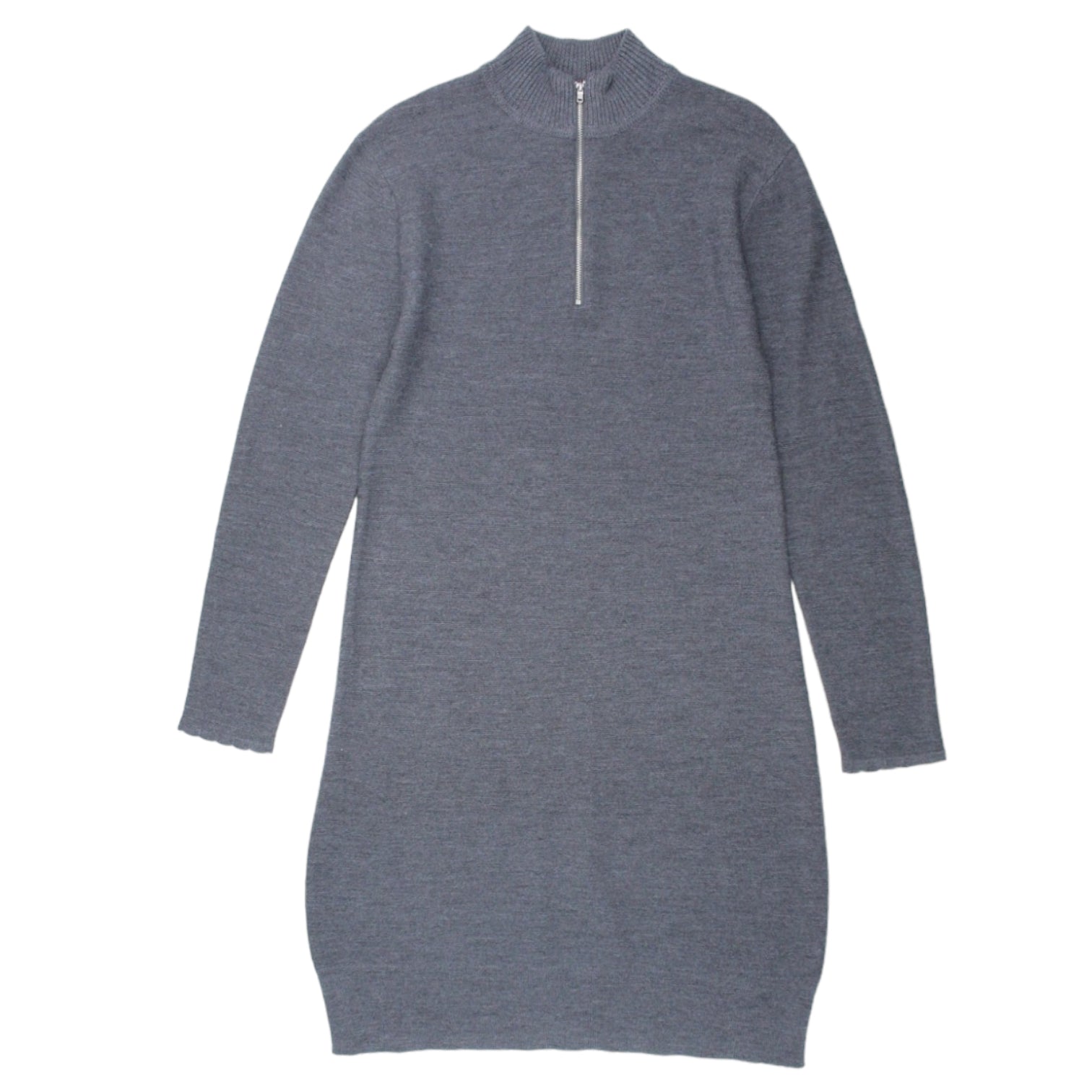 YMC Grey Knit Zip Dress