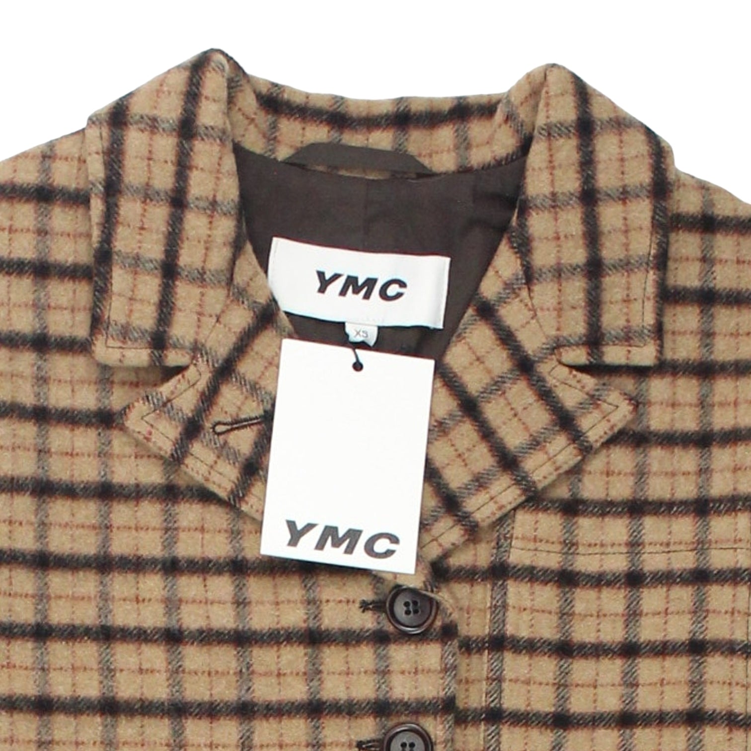 YMC Beige/Multi Lined Jacket