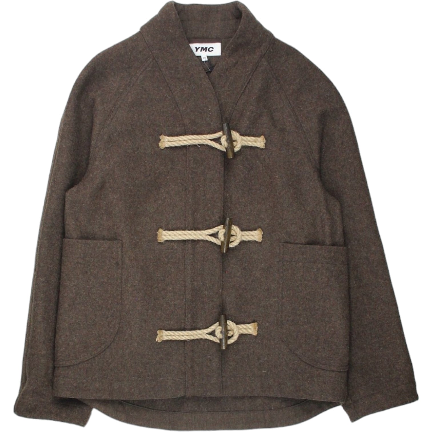 YMC Brown Erkin Melton Duffle Jacket