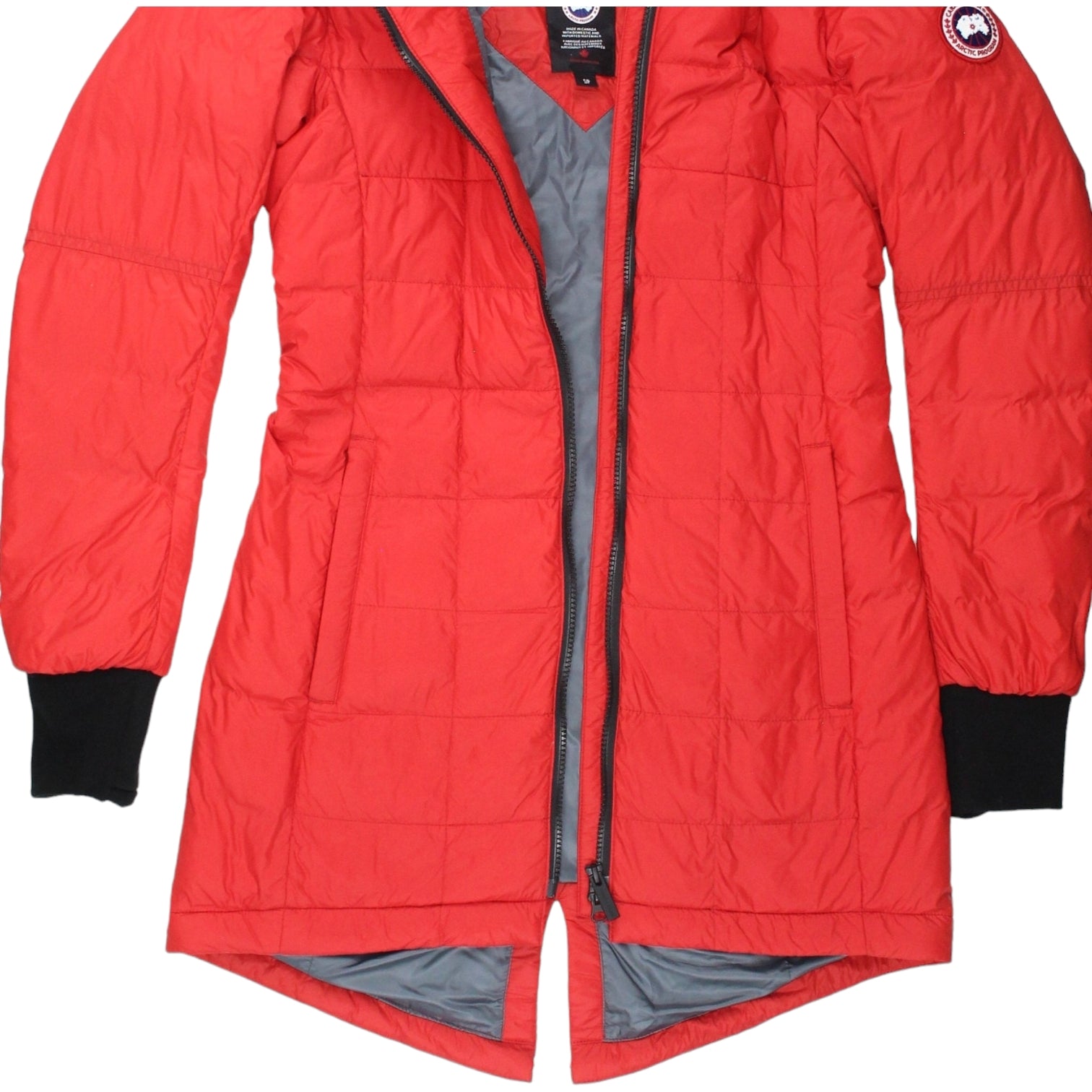Canada Goose Red Padded Ellison Jacket