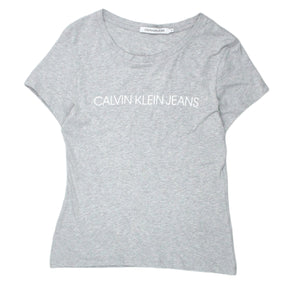 Calvin Klein Jeans Grey Slim Fit T-Shirt